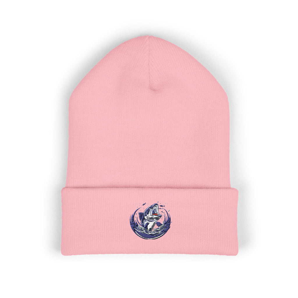 Embroidered Fishing Beanie, Fisherman Gift, Outdoor Apparel, Fishing Gear, Angler Hat, Fishing Lure Beanie