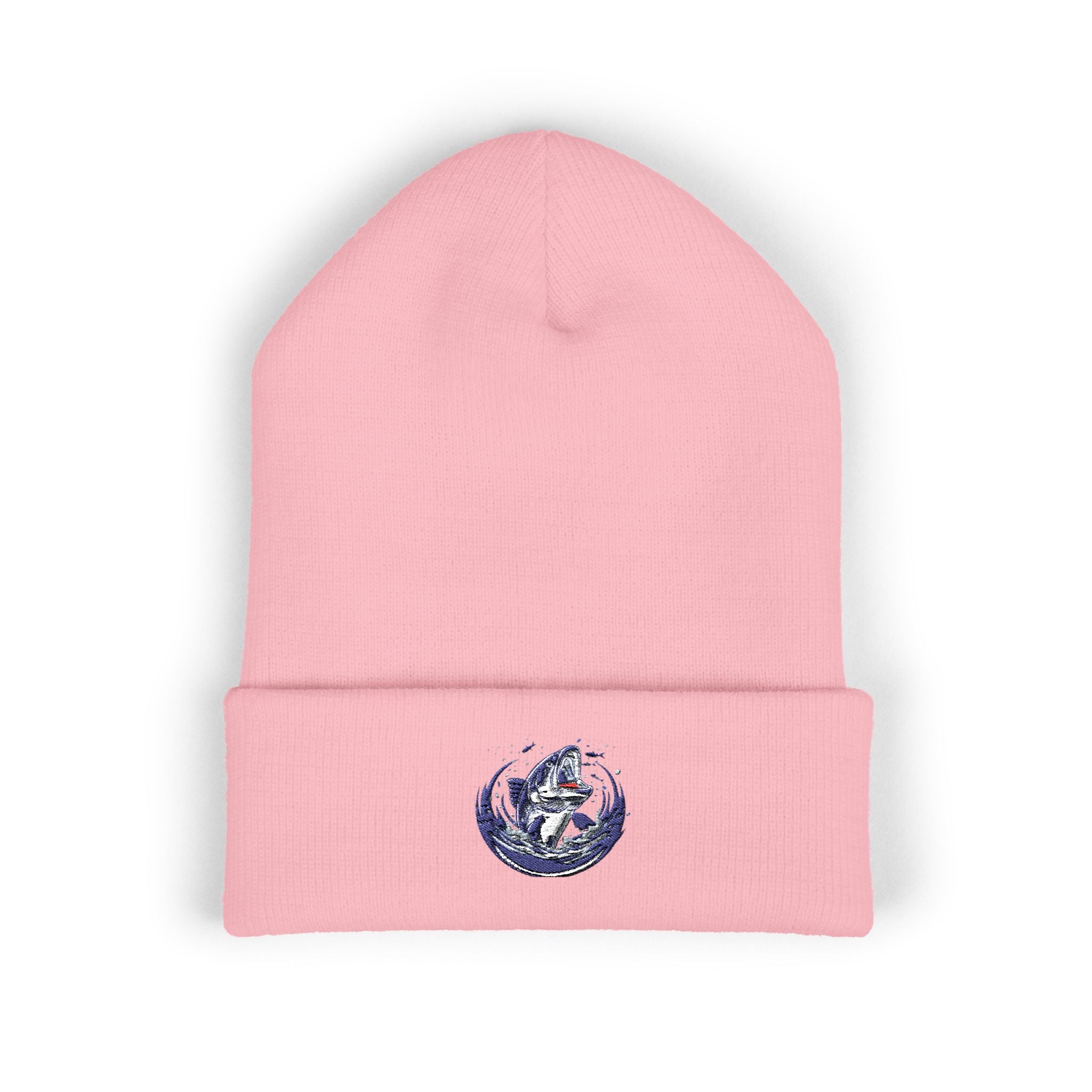 Embroidered Fishing Beanie, Fisherman Gift, Outdoor Apparel, Fishing Gear, Angler Hat, Fishing Lure Beanie