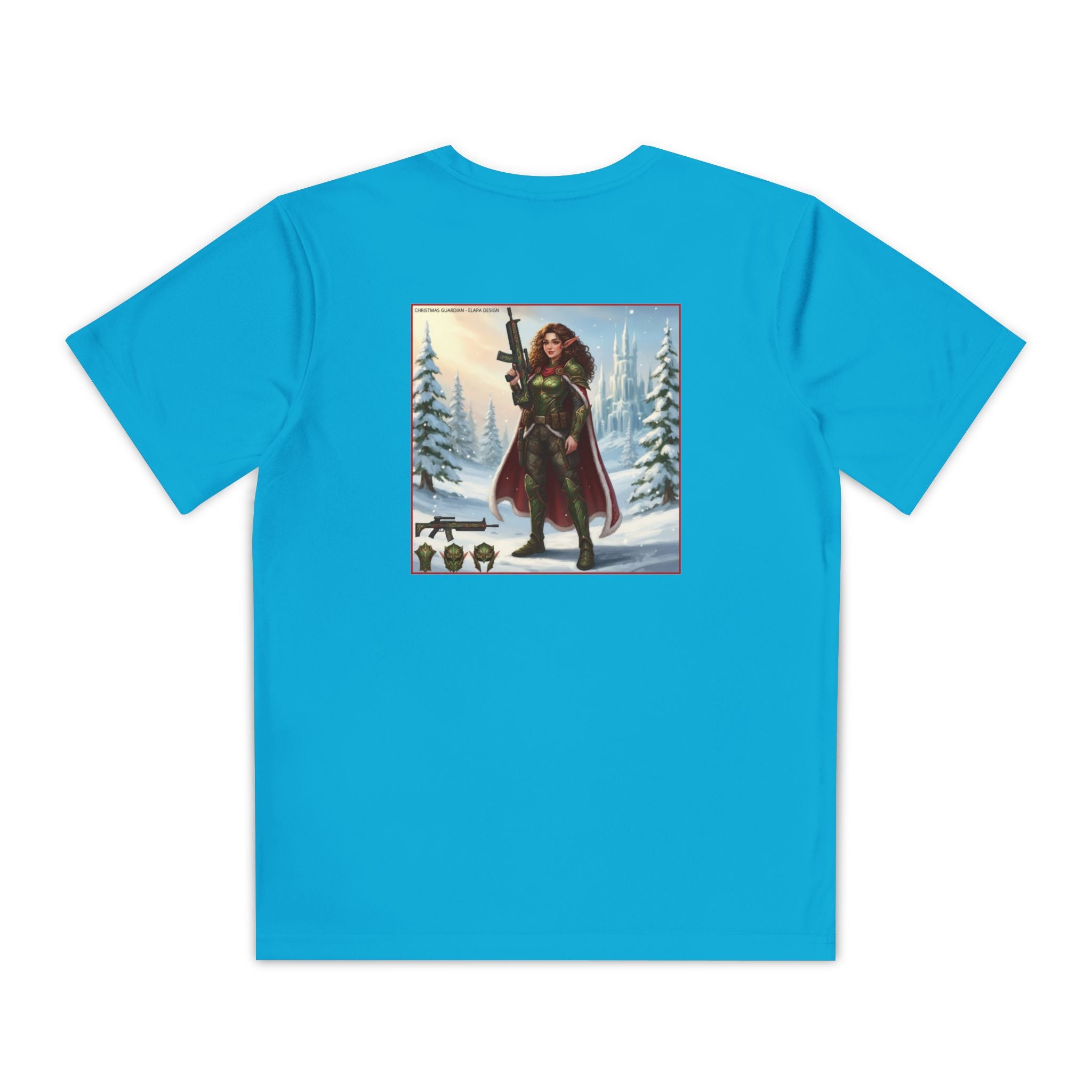 Yule Guard Patriotic Christmas Holiday ~ Youth T-Shirt, Unisex Softstyle T-Shirt