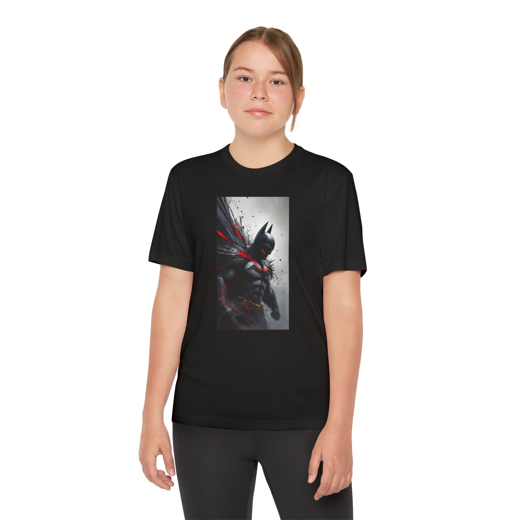 Batman Superhero Marvel Patriotic, Kids Graphic T-Shirt, Boys Hero Top, Girls Comic Book Clothing, Birthday