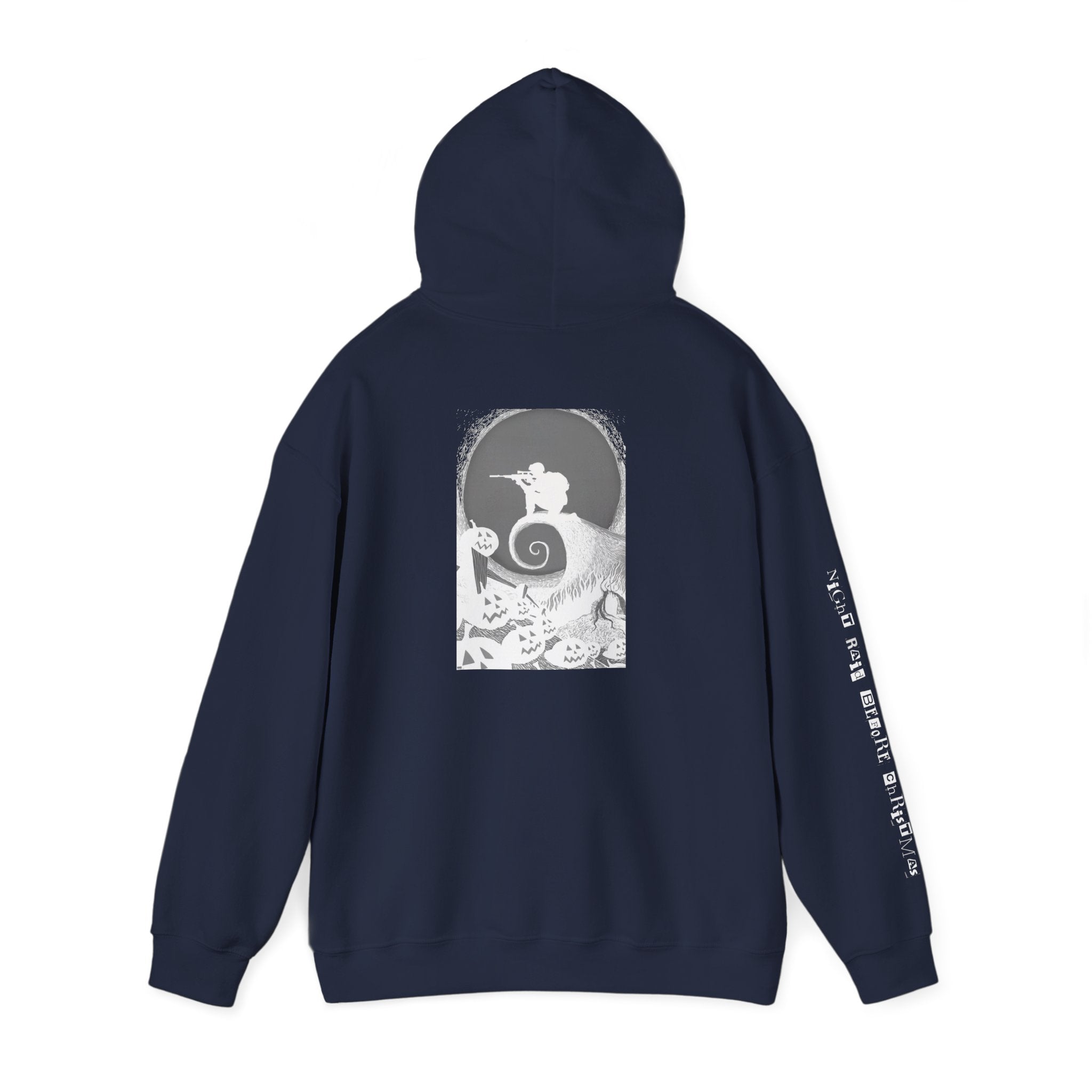 Night Raid Before Christmas Patriotic Hoodie ~ Rebel Spirit Unisex Hoodie