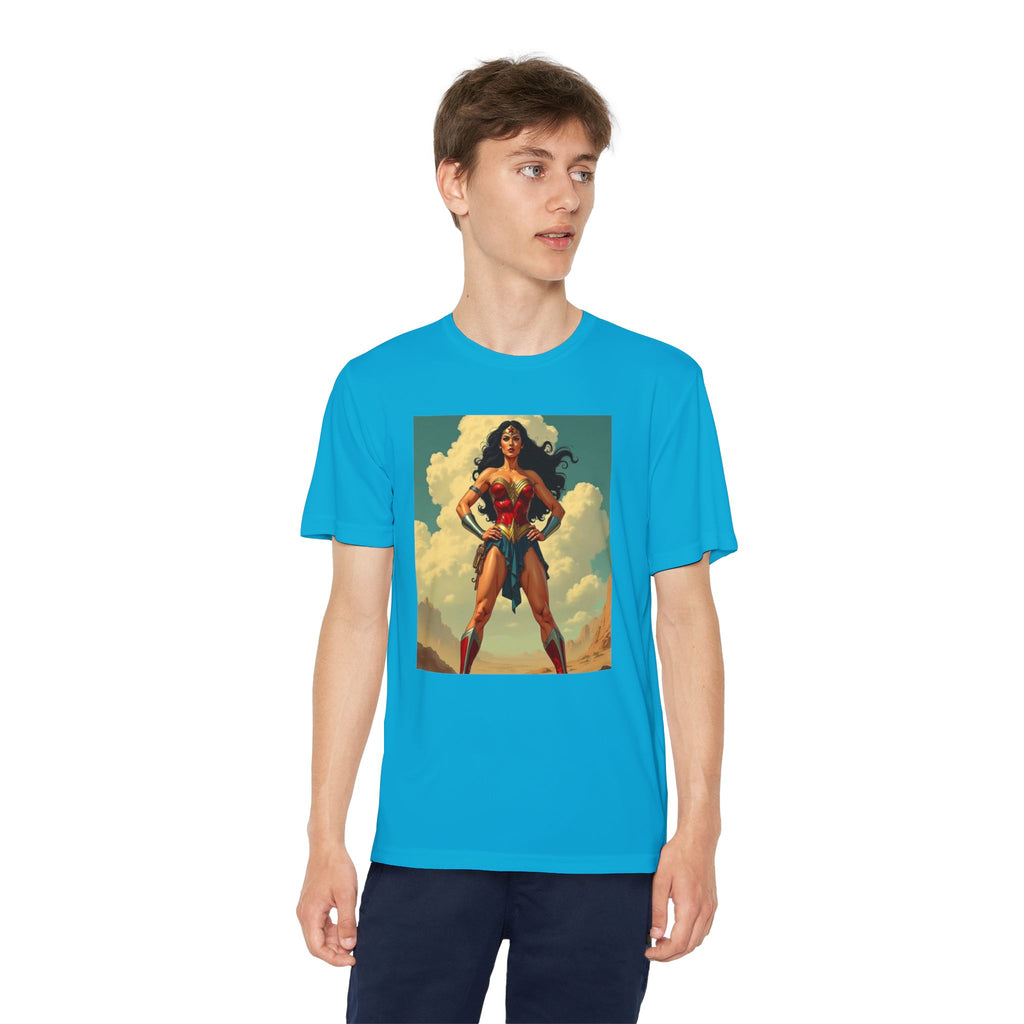 Wonder Woman Superhero Marvel t-shirt, Kids Graphic Tee, Boys Superhero Shirt, Children's Movie Character Top
