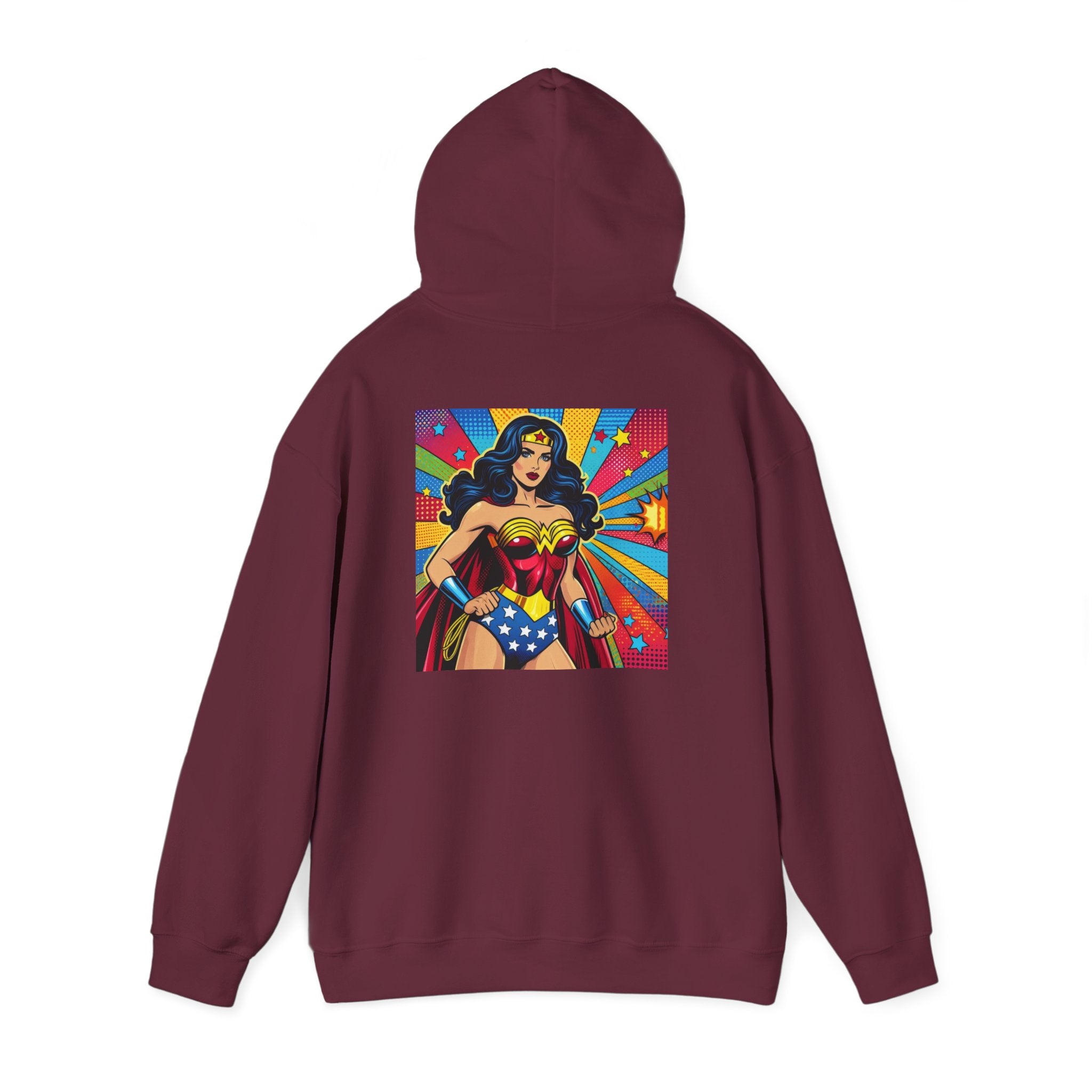 Hooded Sweatshirt - Wonder Woman Design