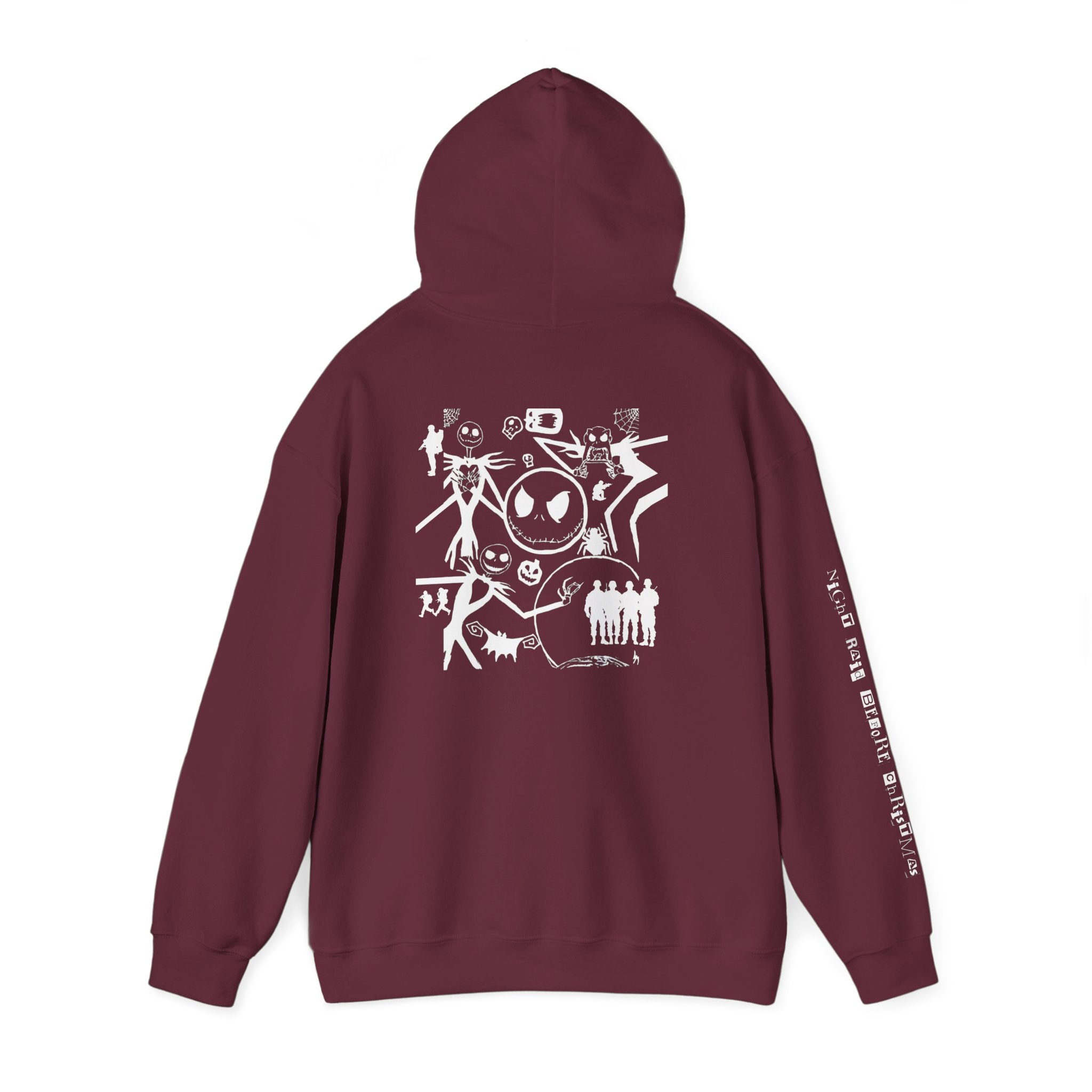 Night Raid Before Christmas Patriotic Hoodie ~ Rebel Spirit Unisex Hoodie