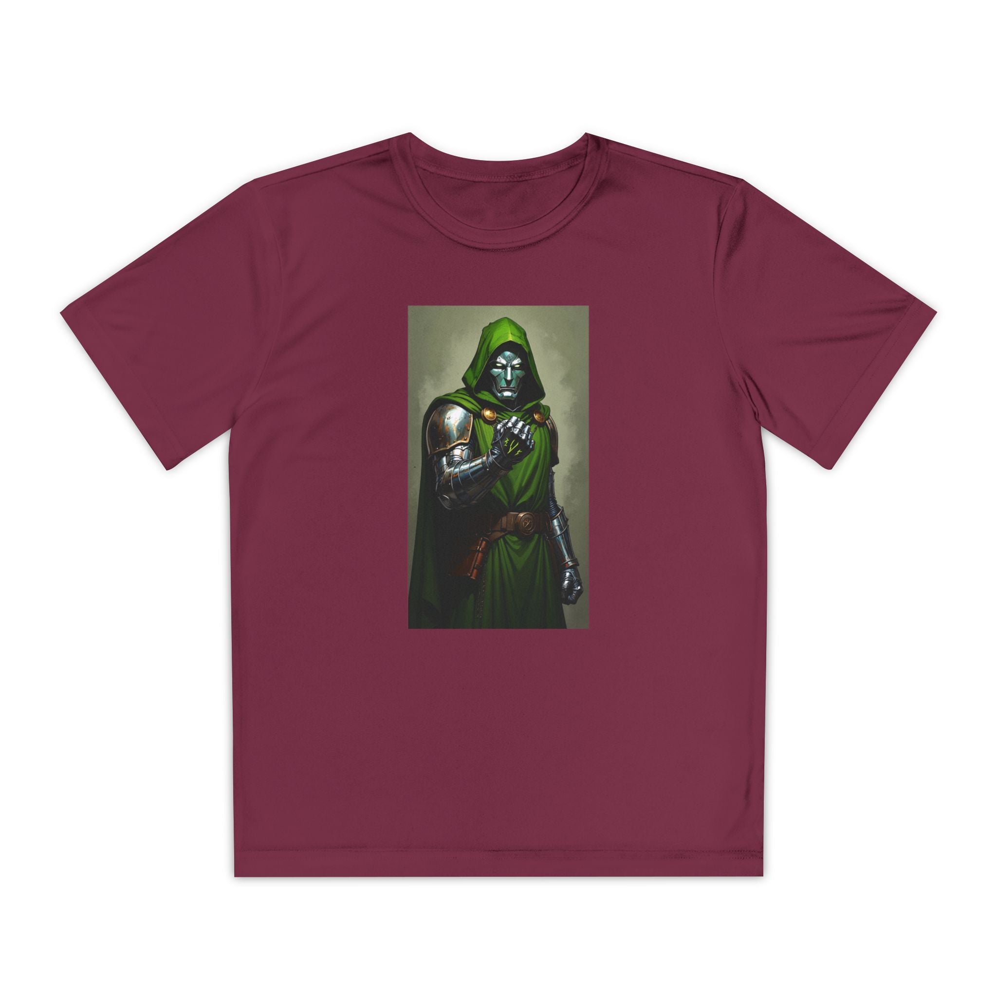 Dr Doom Superhero Marvel Patriotic, Kids Graphic T-Shirt, Boys Hero Top, Girls Comic Book Clothing, Birthday