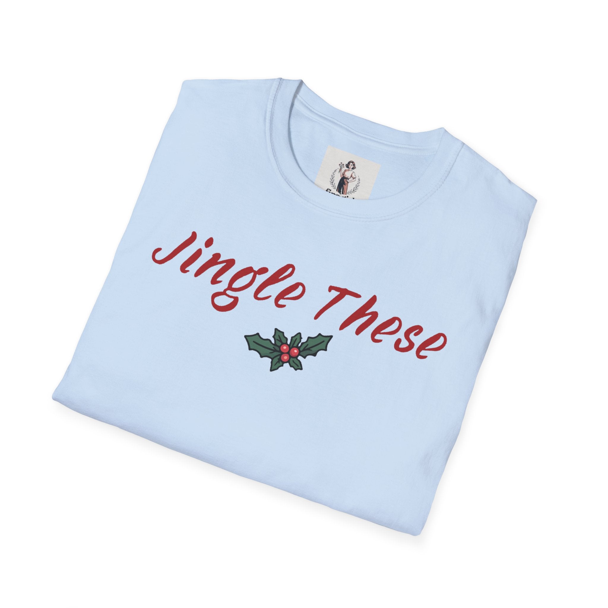 Jingle These Hand Grenades Christmas T-Shirt ~ Unisex Softstyle T-Shirt