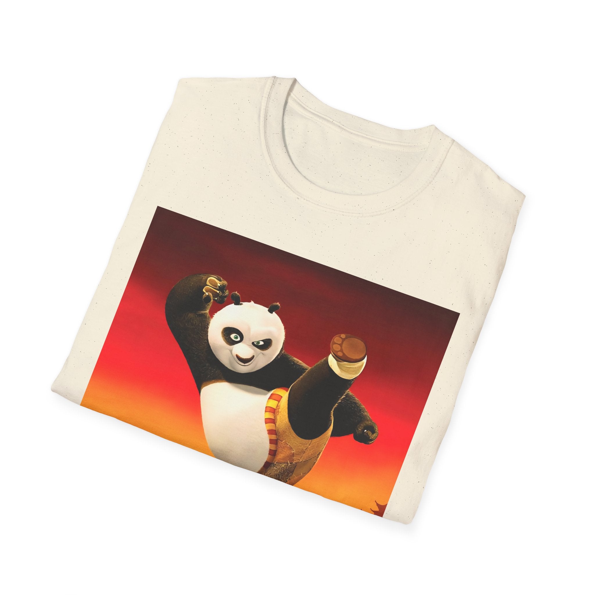 Kung Fu Panda Unisex Softstyle T-Shirt, DreamWorks Animation Youth Competitor Tee, Graphic Tee, Movie Fan Gift, Cult Classic Shirt, Comfy