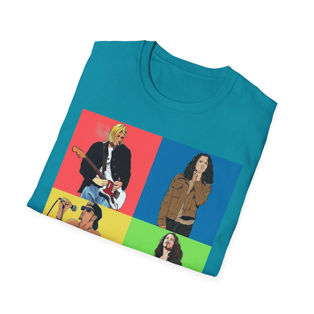 Grunge Music Music Logo T-Shirt