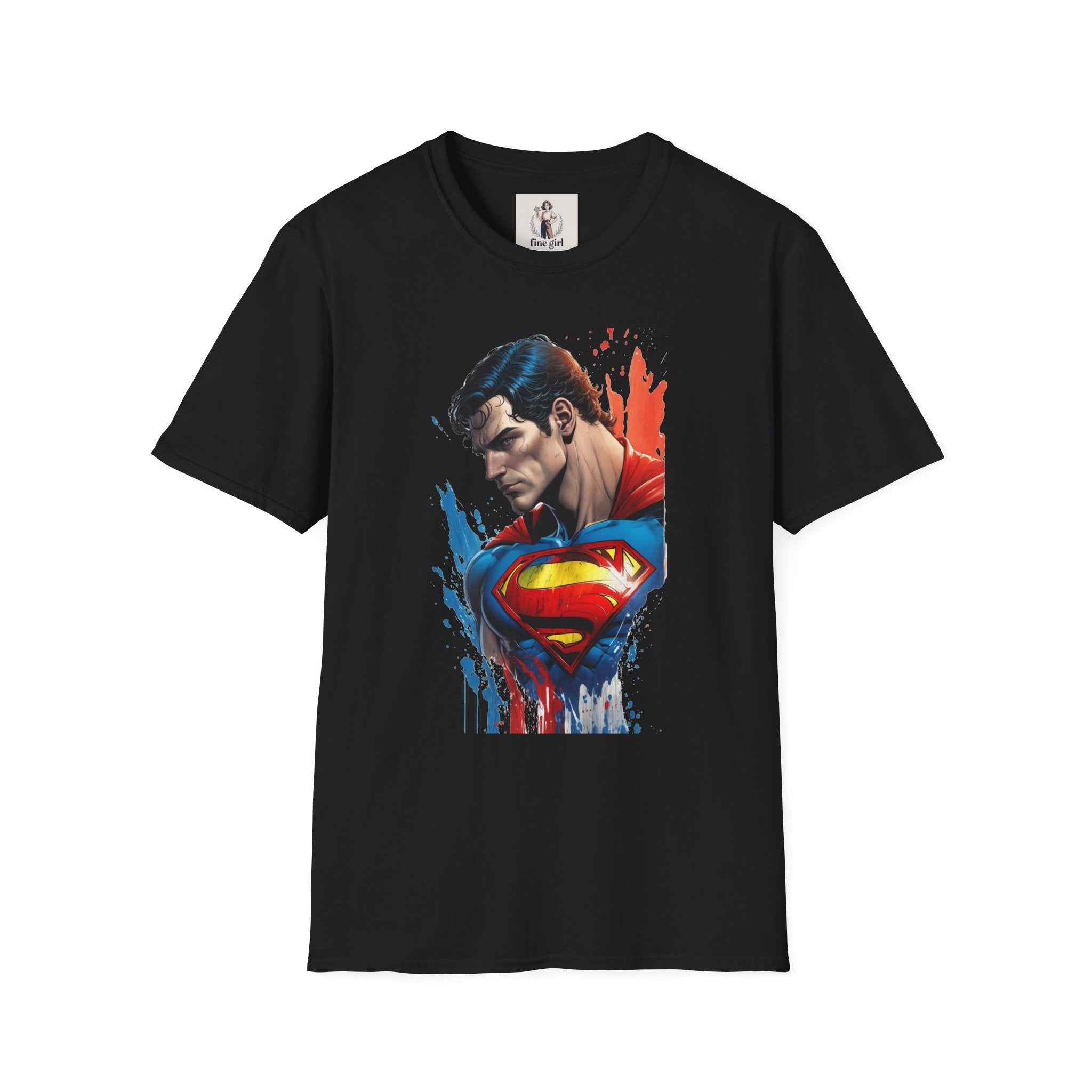 Superman Hero Unisex Softstyle T-Shirt
