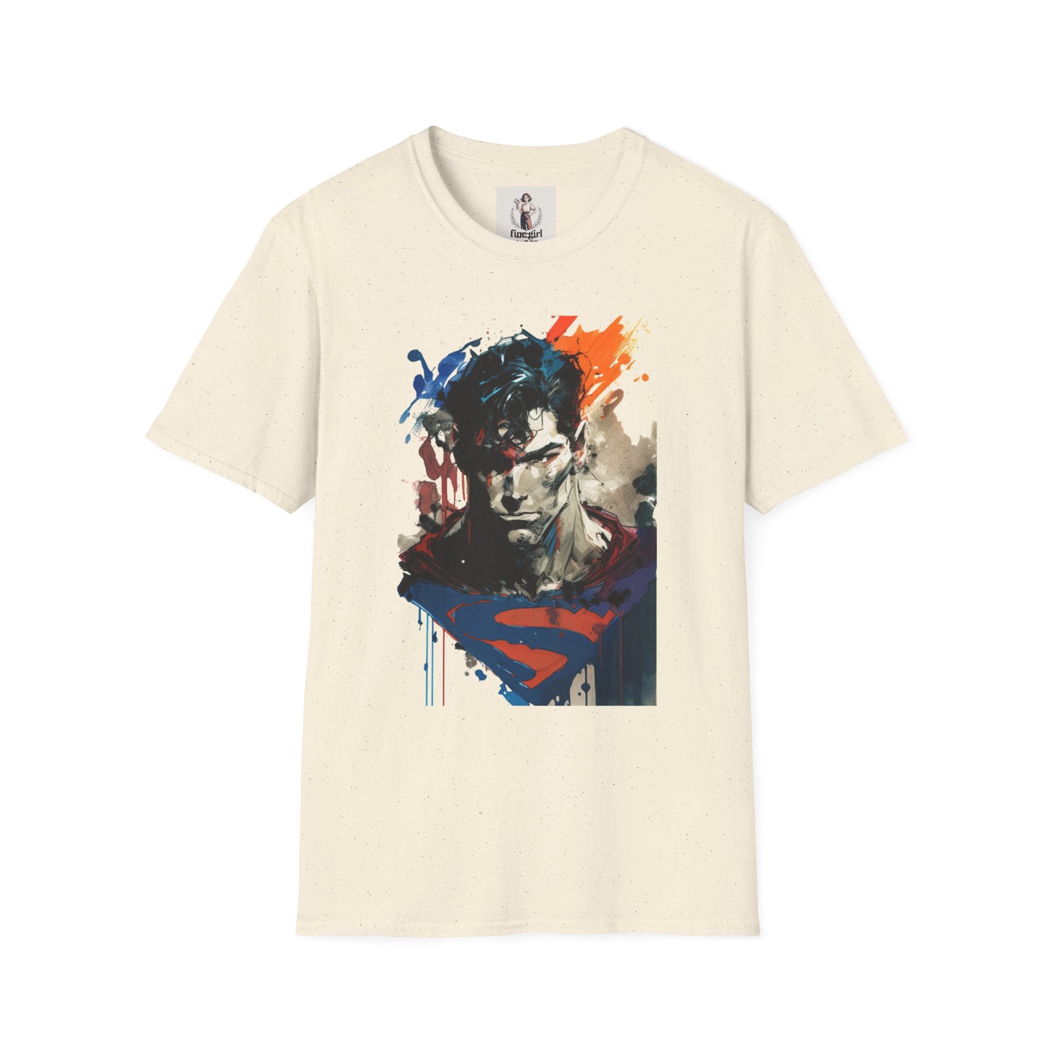 Superman Hero Unisex Softstyle T-Shirt