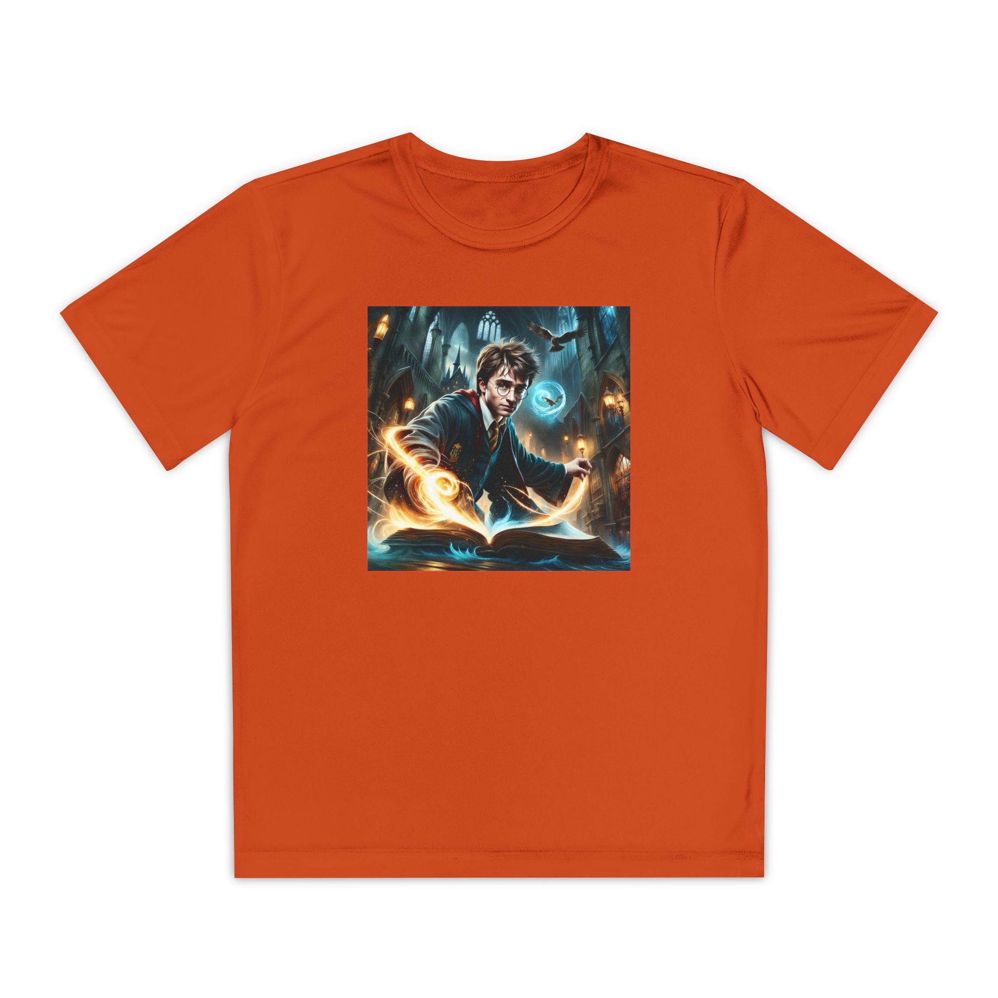 Youth Competitor Tee - Harry Potter, Wizard School Shirt, Magical Kids Top, Hogwarts Fan Gift, Sorcerer's Stone T-Shirt