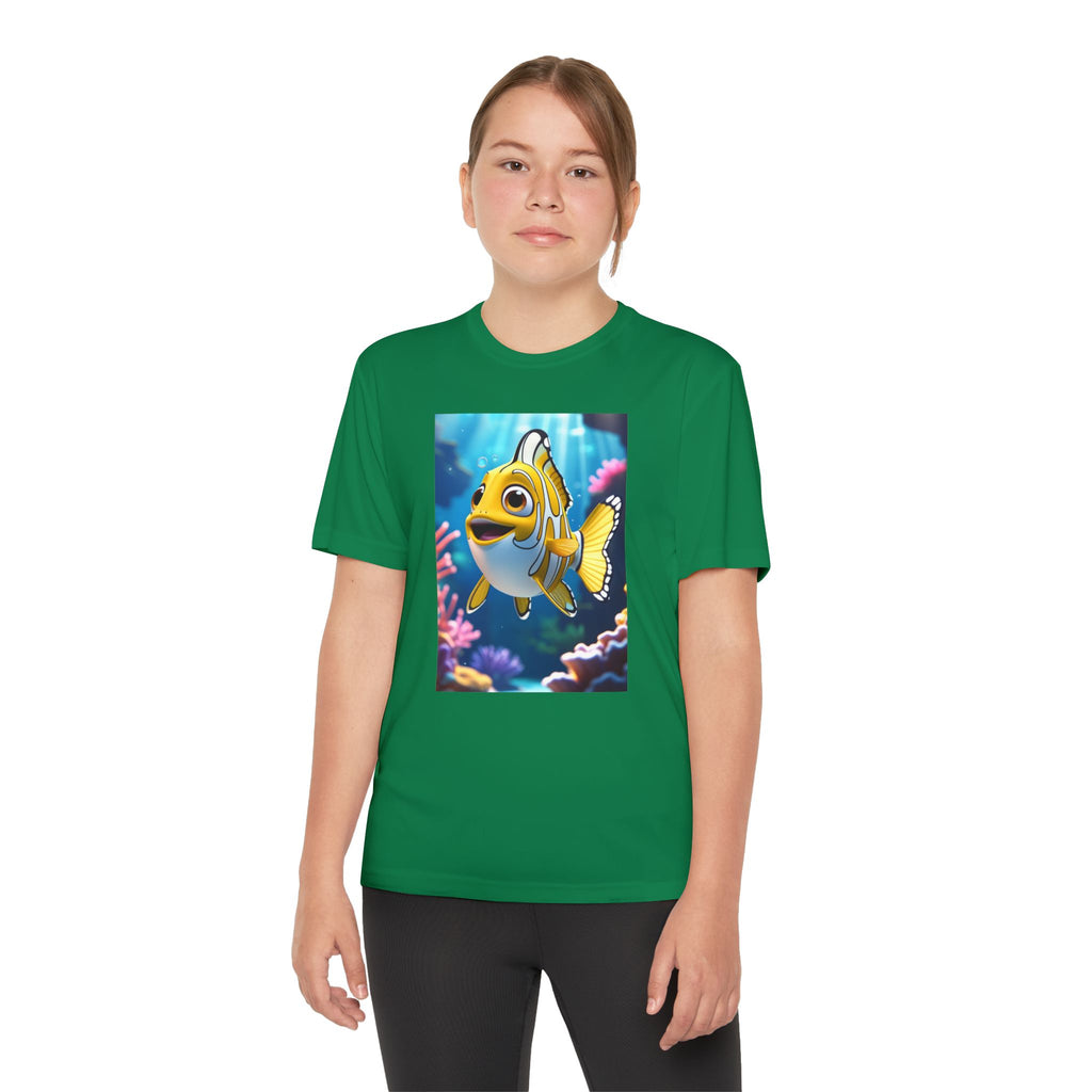 Nemo Fish Ocean Youth T-Shirt - Underwater Kids Tee, Finding Nemo Shirt, Beach Vacation Clothing, Ocean Lover Gift, Fish Theme Top