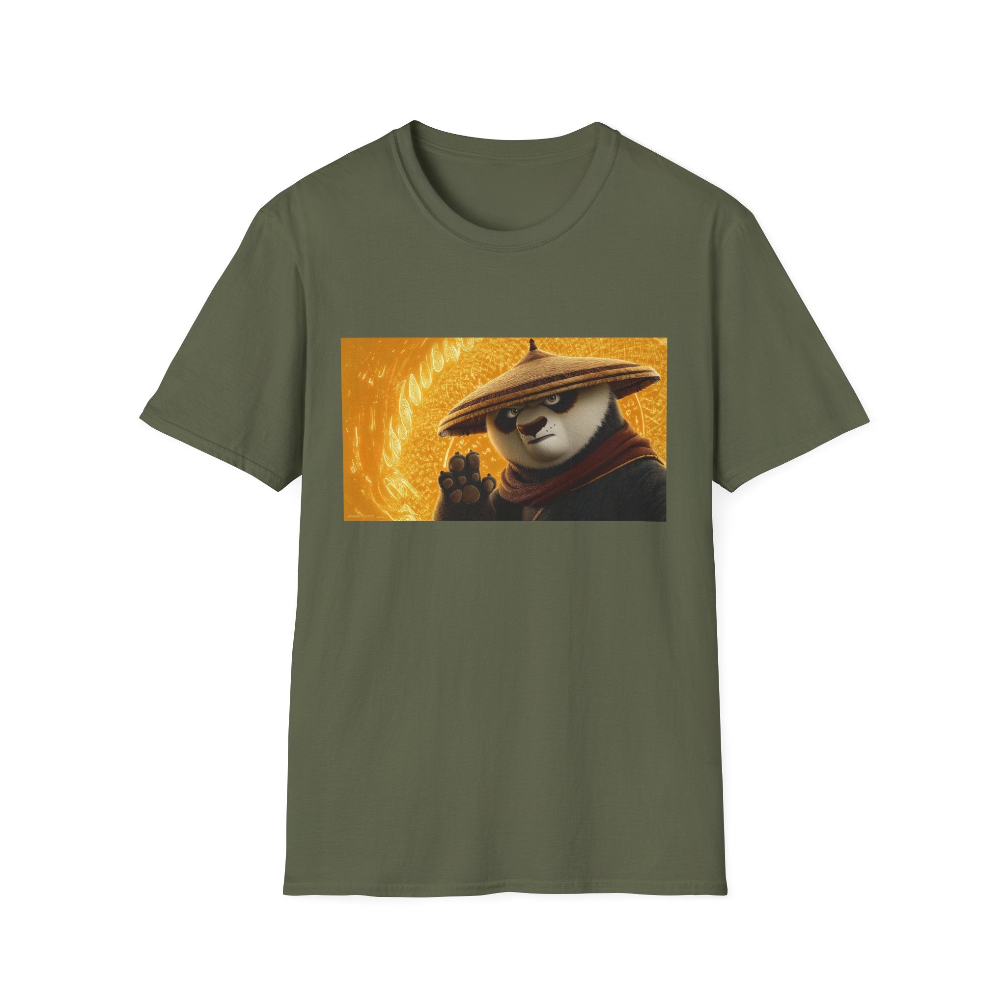 Kung Fu Panda Unisex Softstyle T-Shirt, DreamWorks Animation Youth Competitor Tee, Graphic Tee, Movie Fan Gift, Cult Classic Shirt, Comfy