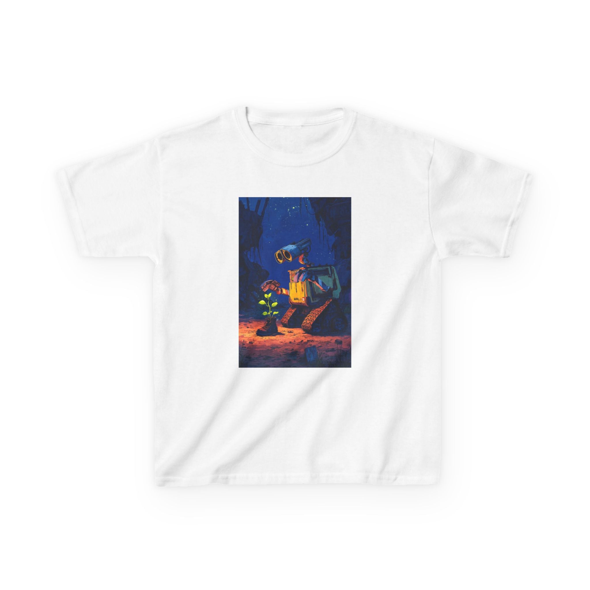 Wall-E Kids Tee, Retro Kids Shirt, Movie Themed Shirt, Fun Kids Outfit, Gift for Movie Lovers, Kids Cotton Tee