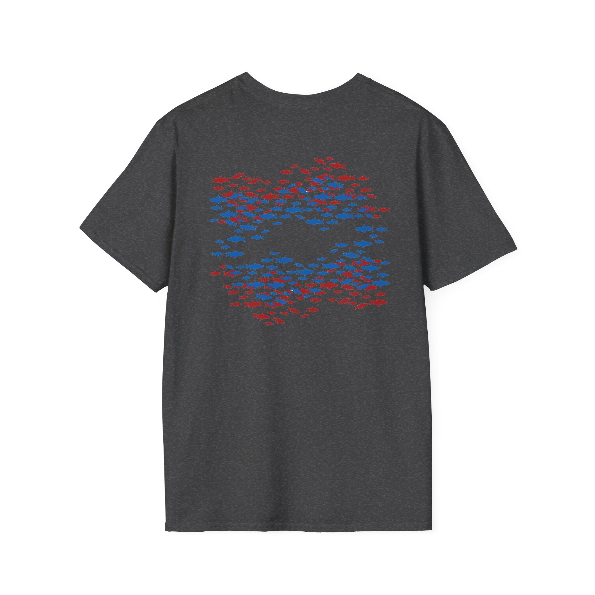 Patriotic Fishing Tshirt, American Flag Tee, 4th of July Shirt, USA Independence Day Top, Patriotic Graphic Tee, Unisex Patriotic