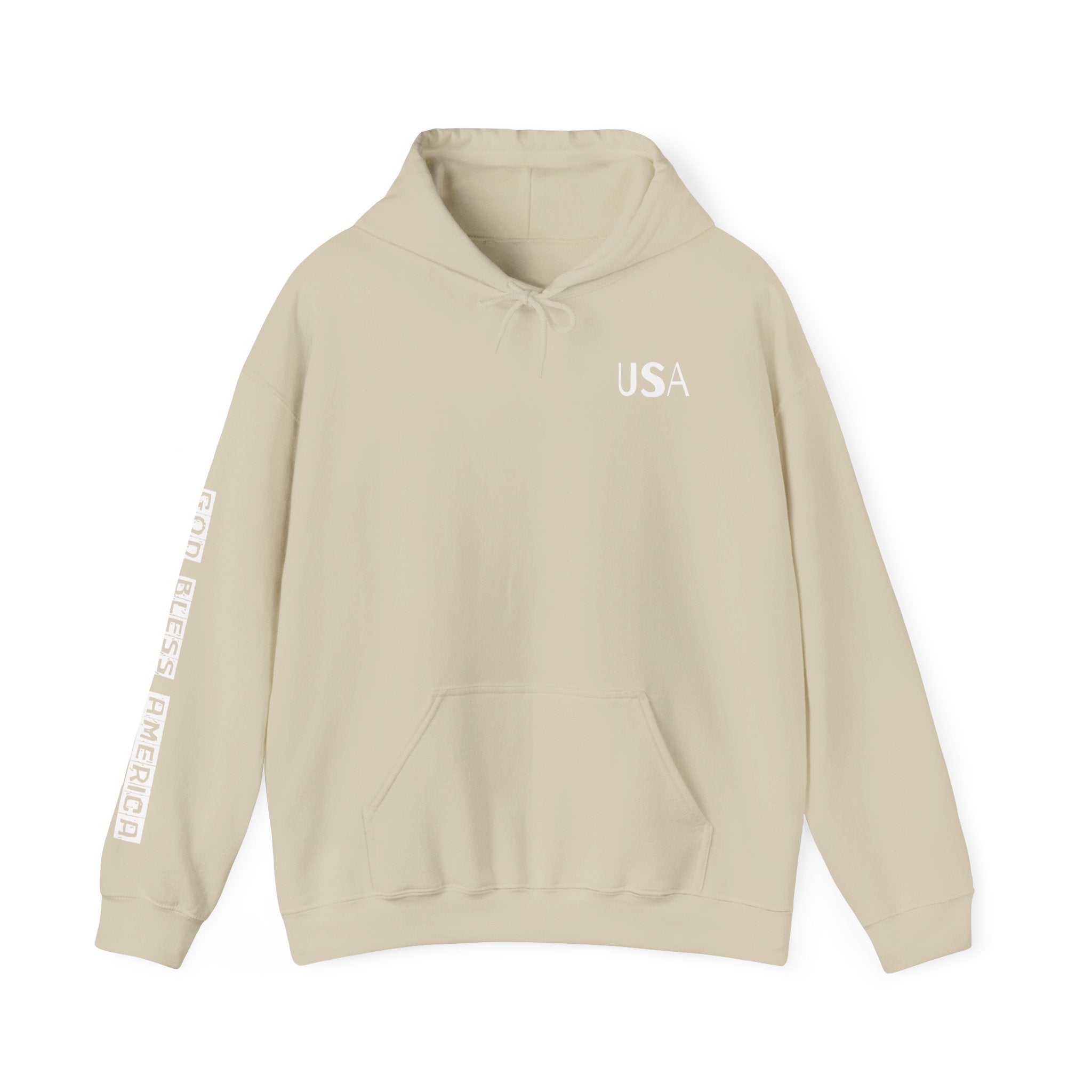 Faith Family Firearms Freedom Hooded Sweatshirt with Faith, Family, Firearms & Freedom Design - Unisex Cozy Wear for Celebrations