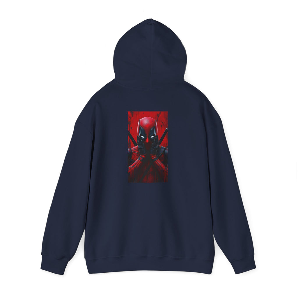 Hooded Sweatshirt - Deadpool Design
