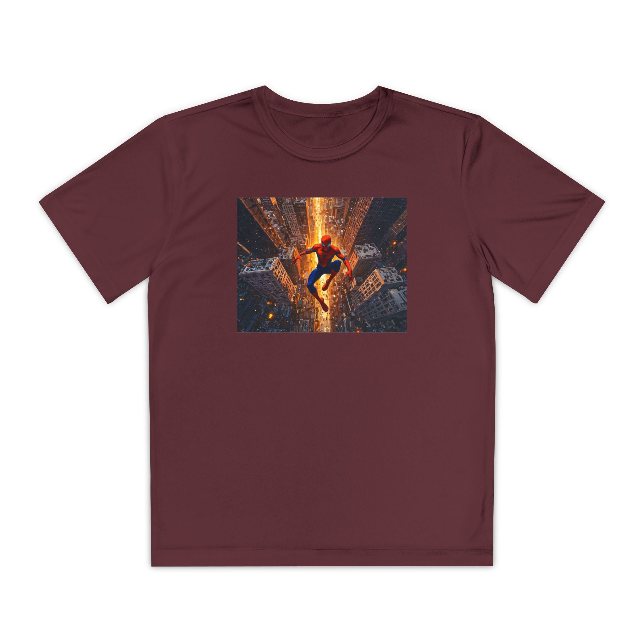 Spiderman Superhero Marvel Youth T-Shirt, Kids Shirt, Comic Book Fan Gift, Superhero Birthday Party, Children's Apparel