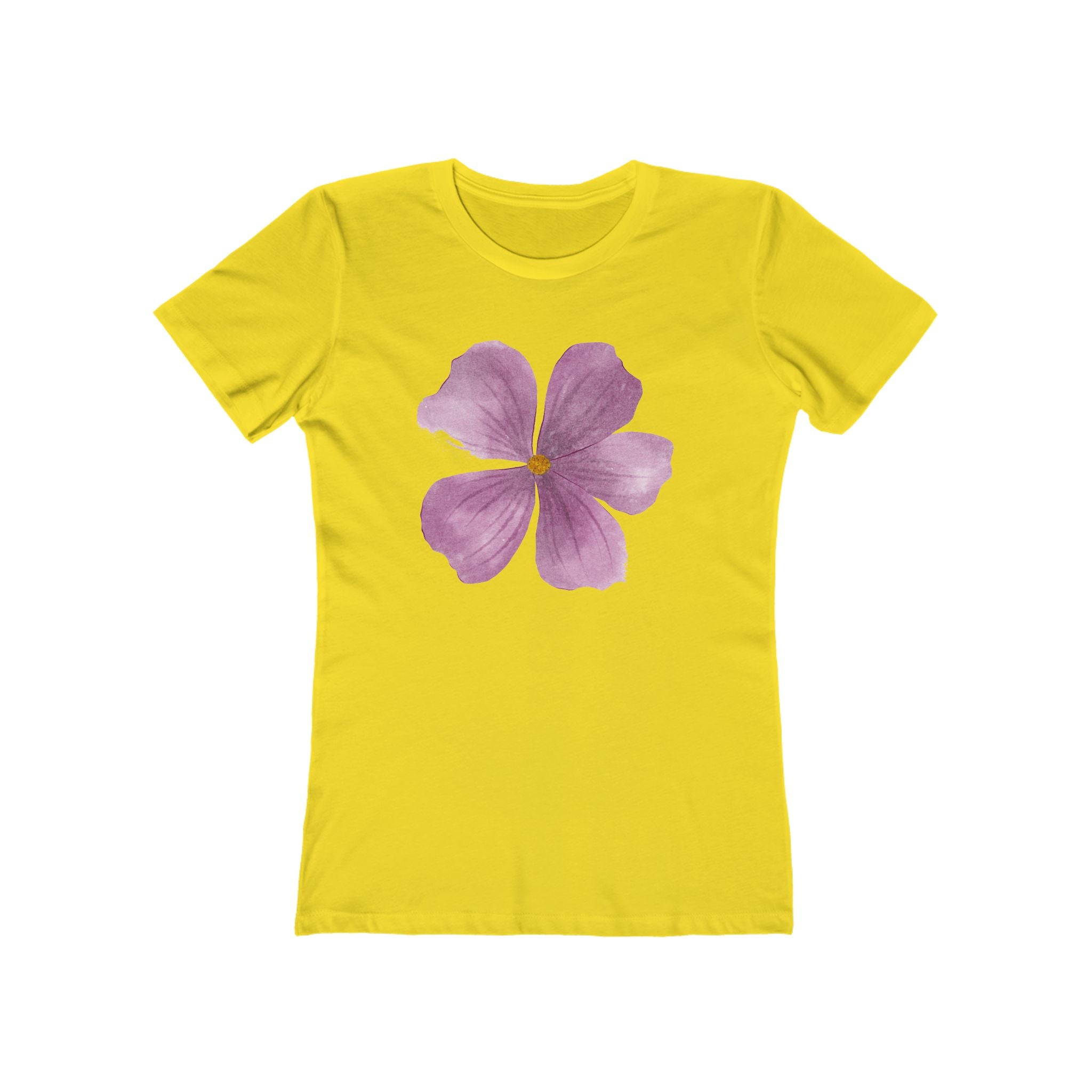 Flower Women's Tshirt, Floral Graphic Tee, Casual Top for Her, Spring Blossom Shirt, Botanical Print Blouse
