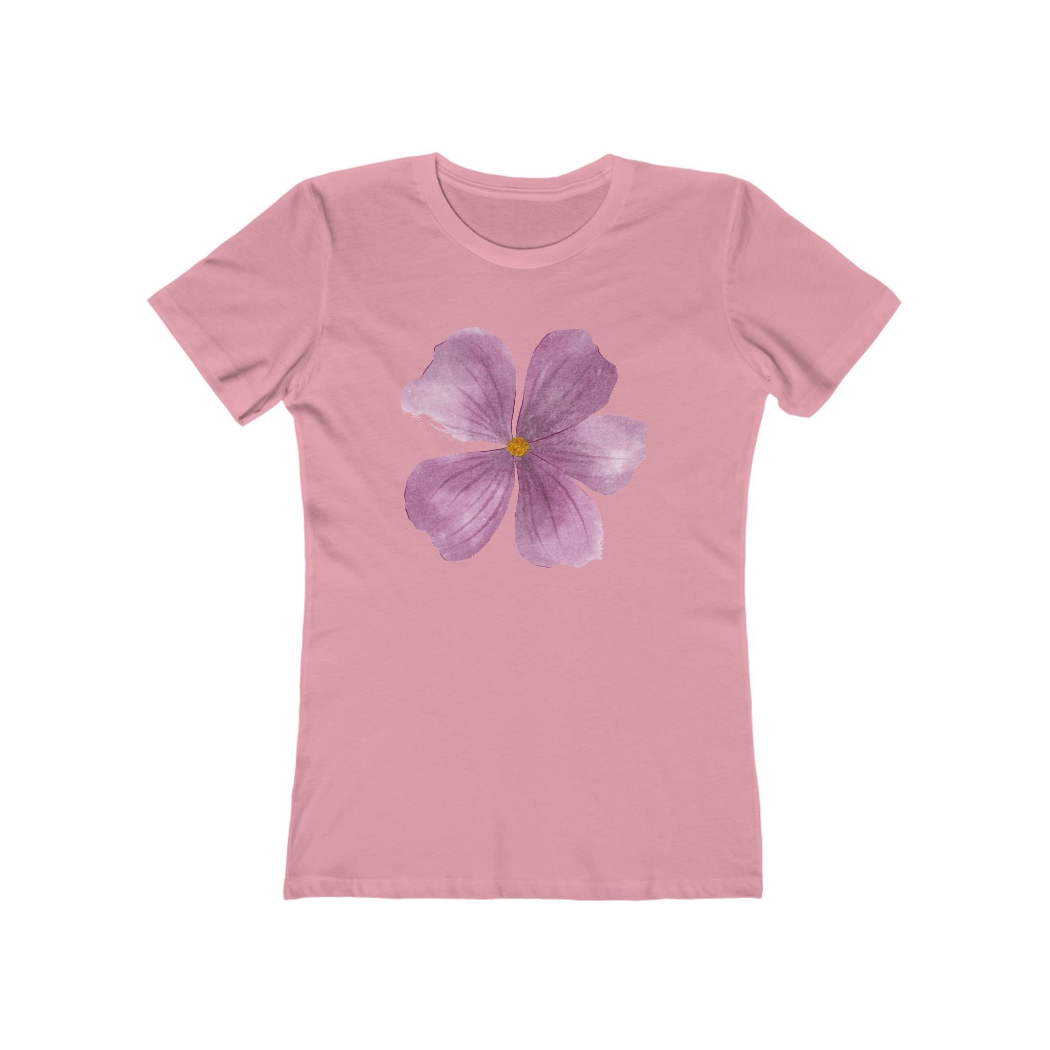 Flower Women's Tshirt, Floral Graphic Tee, Casual Top for Her, Spring Blossom Shirt, Botanical Print Blouse
