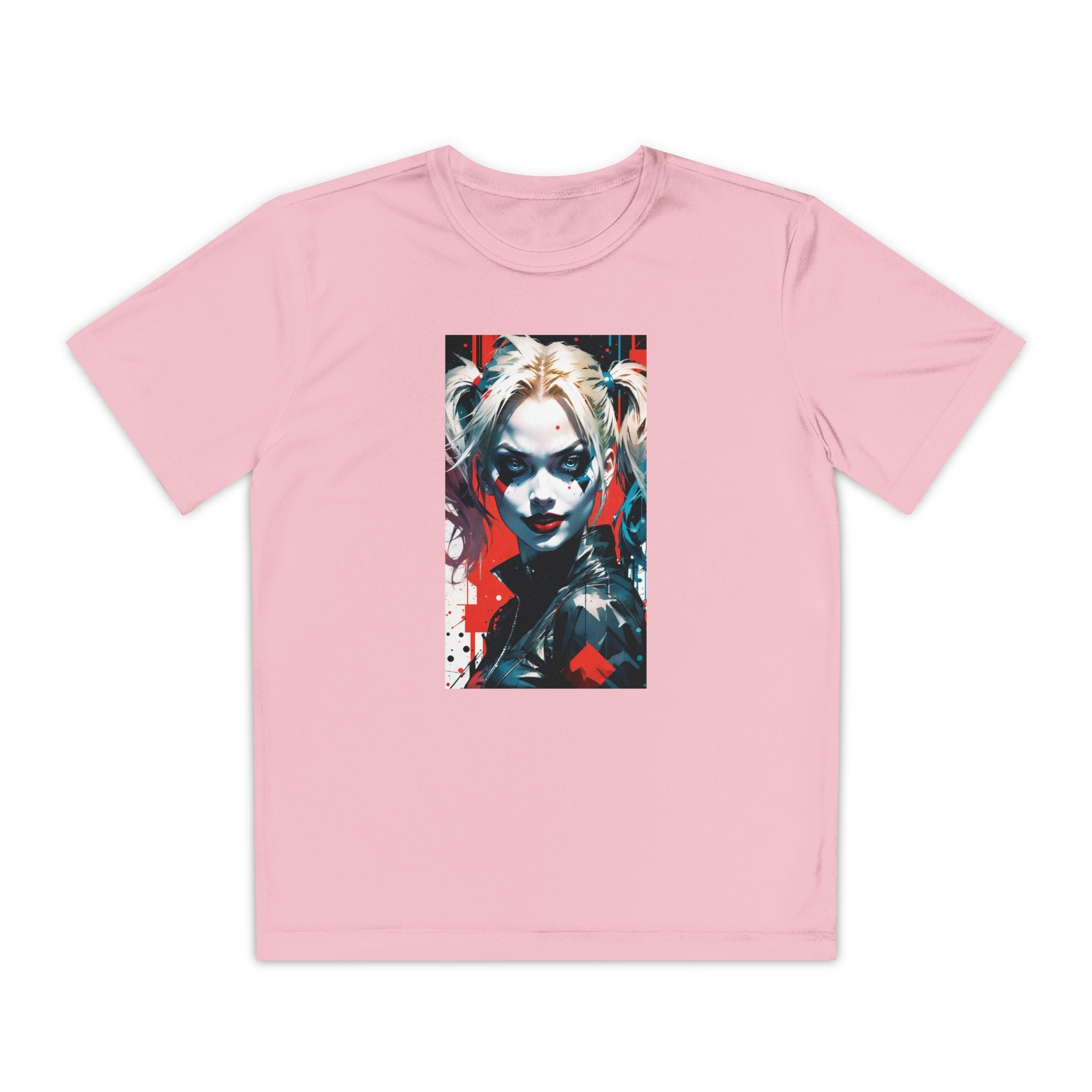 Superhero Youth T-Shirt Sports Graphic Tee, Cool Athletic Shirt for Kids