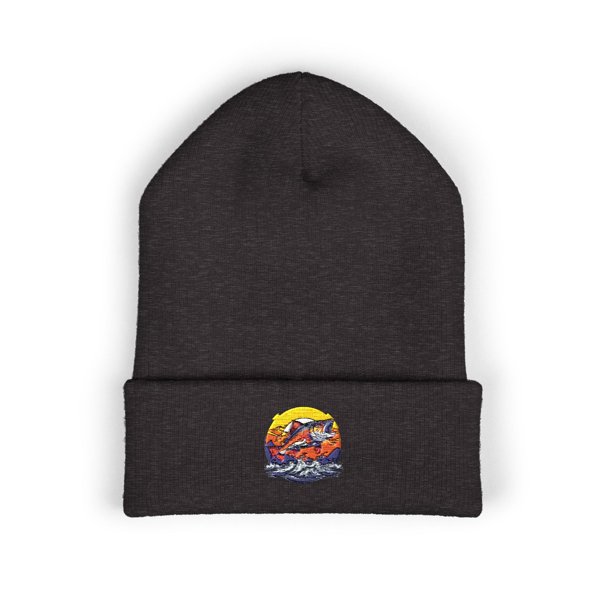 Embroidered Fishing Beanie, Fisherman Gift, Outdoor Apparel, Fishing Gear, Angler Hat, Fishing Lure Beanie