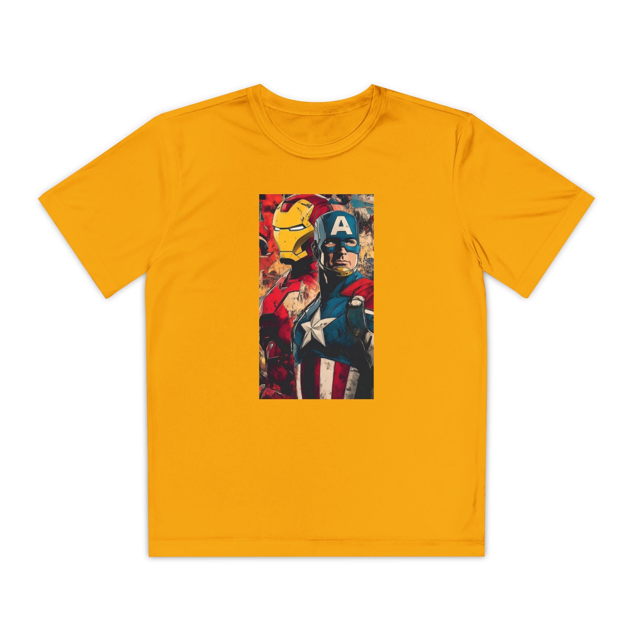 Advengers Youth T-Shirt Sports Graphic Tee, Cool Athletic Shirt for Kids, Perfect for Sports Events, Team Spirit