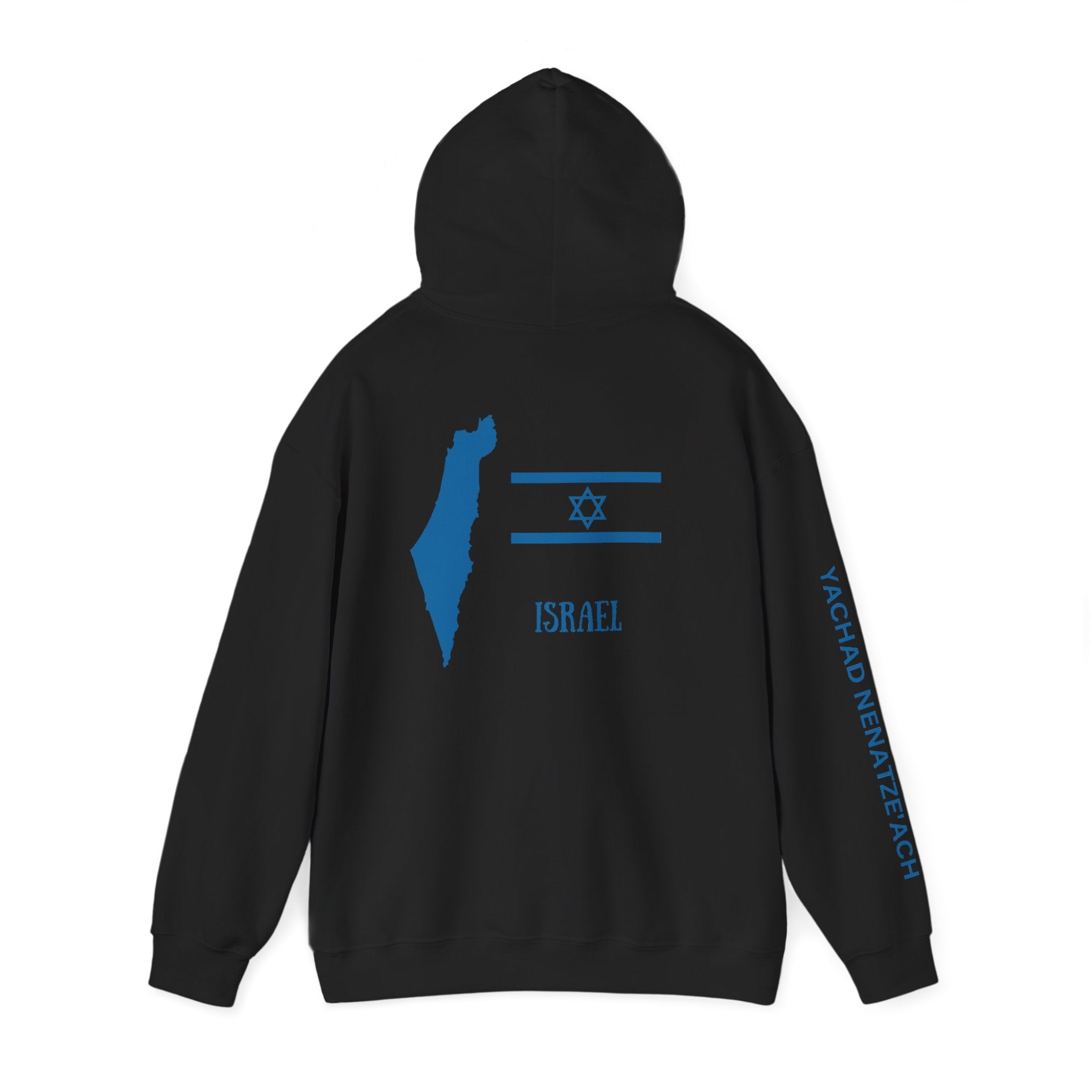 Isreal Flag And Map ~ Rebel Spirit Unisex Hoodie