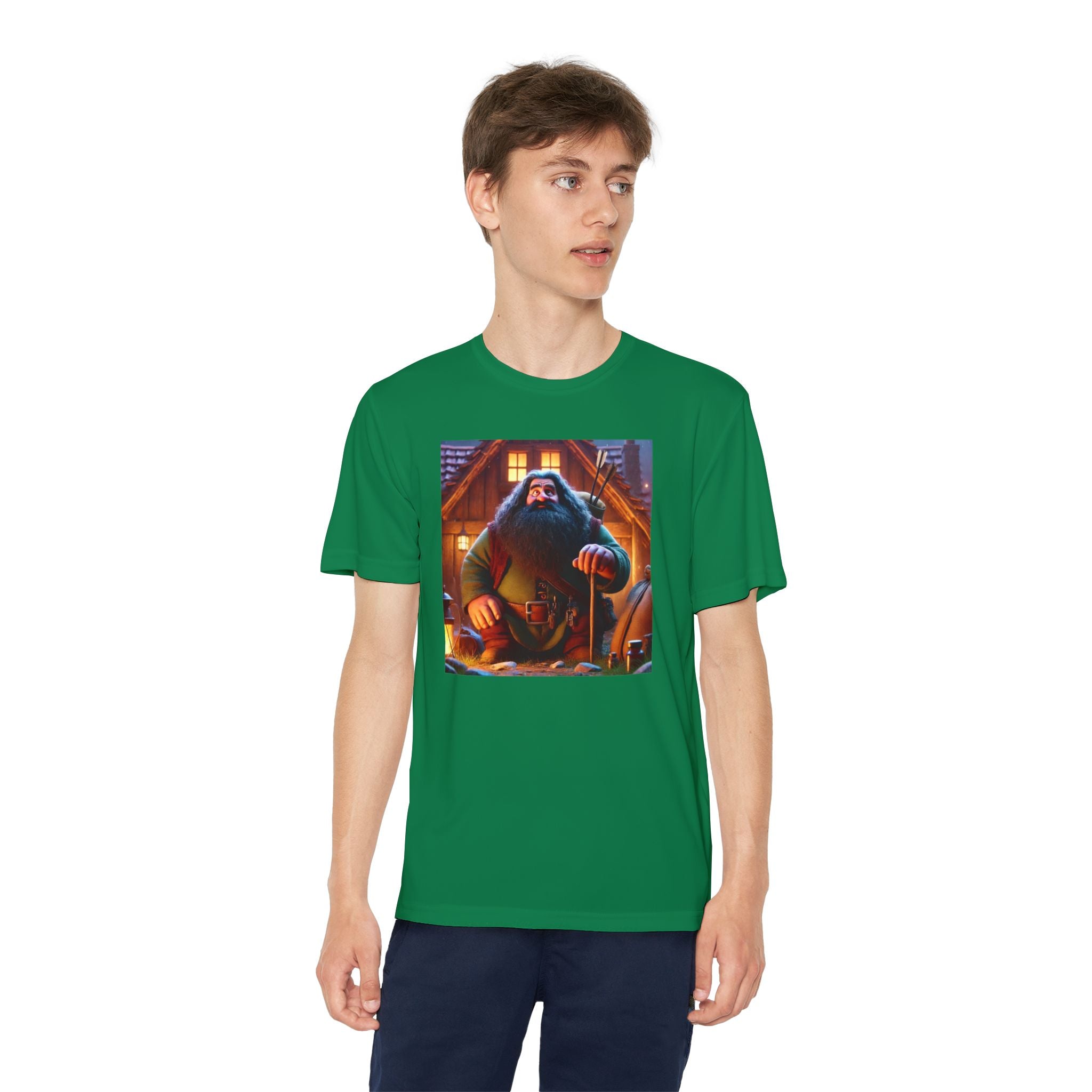Youth Competitor Tee - Harry Potter, Wizard School Shirt, Magical Kids Top, Hogwarts Fan Gift, Sorcerer's Stone T-Shirt