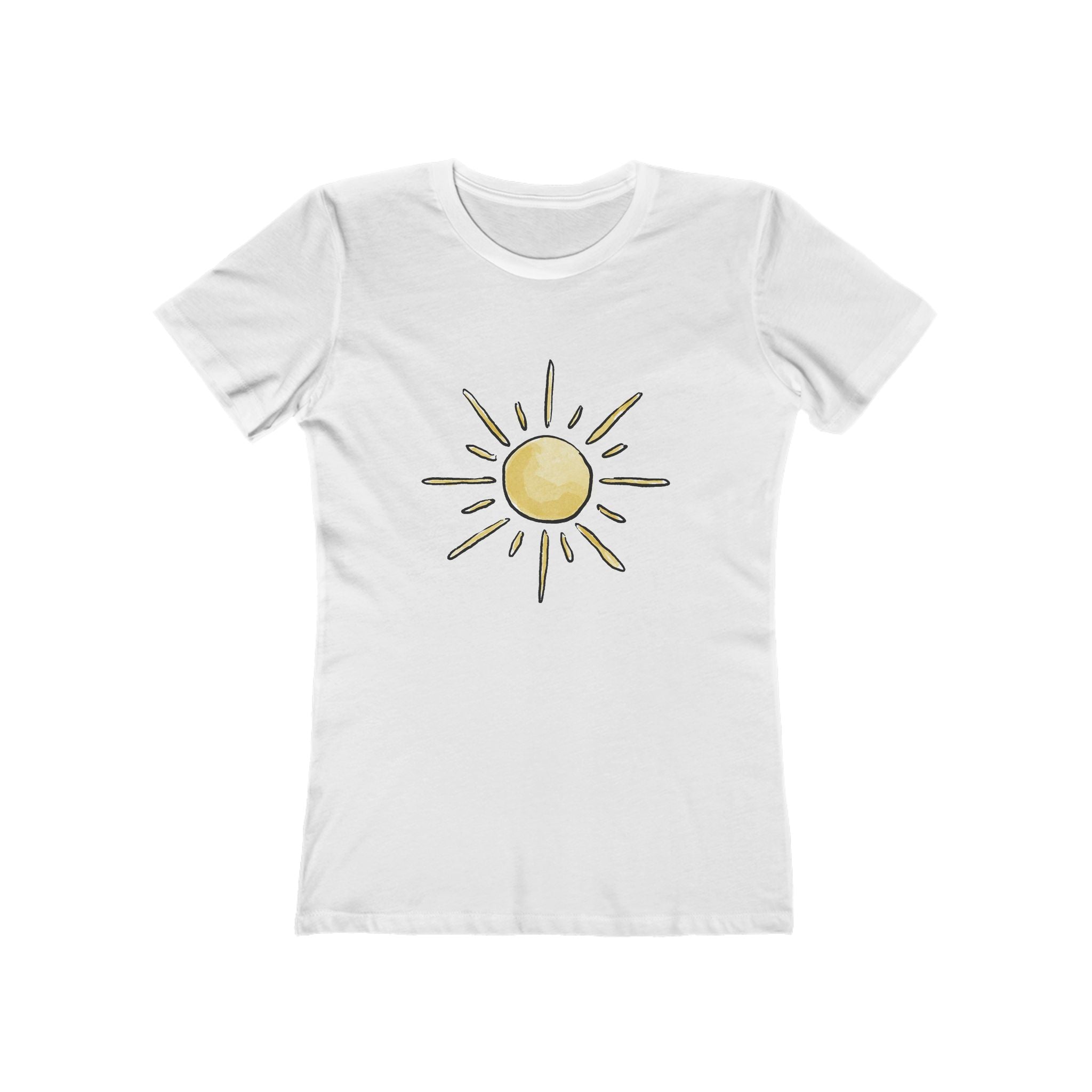 Sun Women's Tshirt, Cute Graphic Tee, Summer Vibes Shirt, Casual Top, Beach Apparel, Vacation Clothing