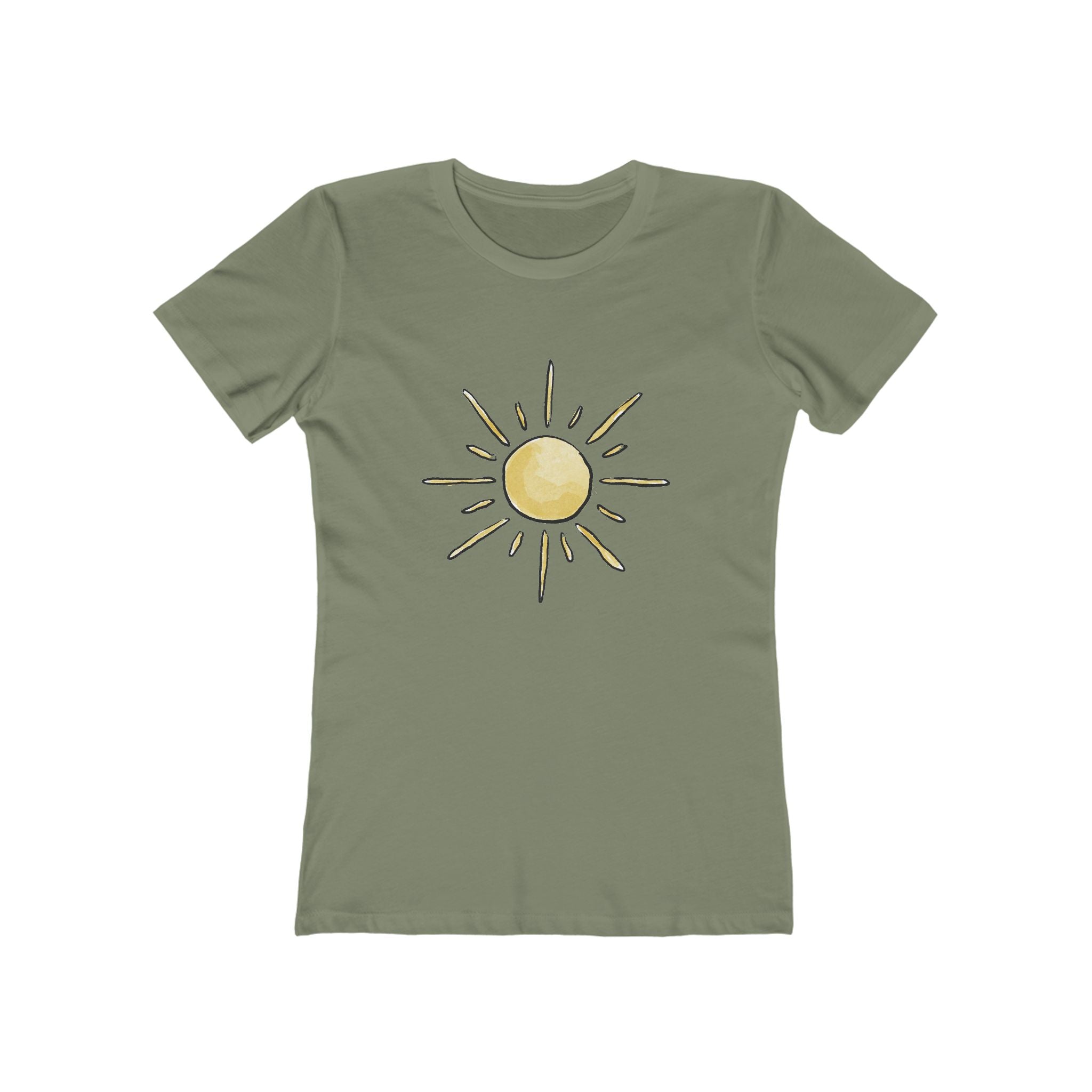 Sun Women's Tshirt, Cute Graphic Tee, Summer Vibes Shirt, Casual Top, Beach Apparel, Vacation Clothing