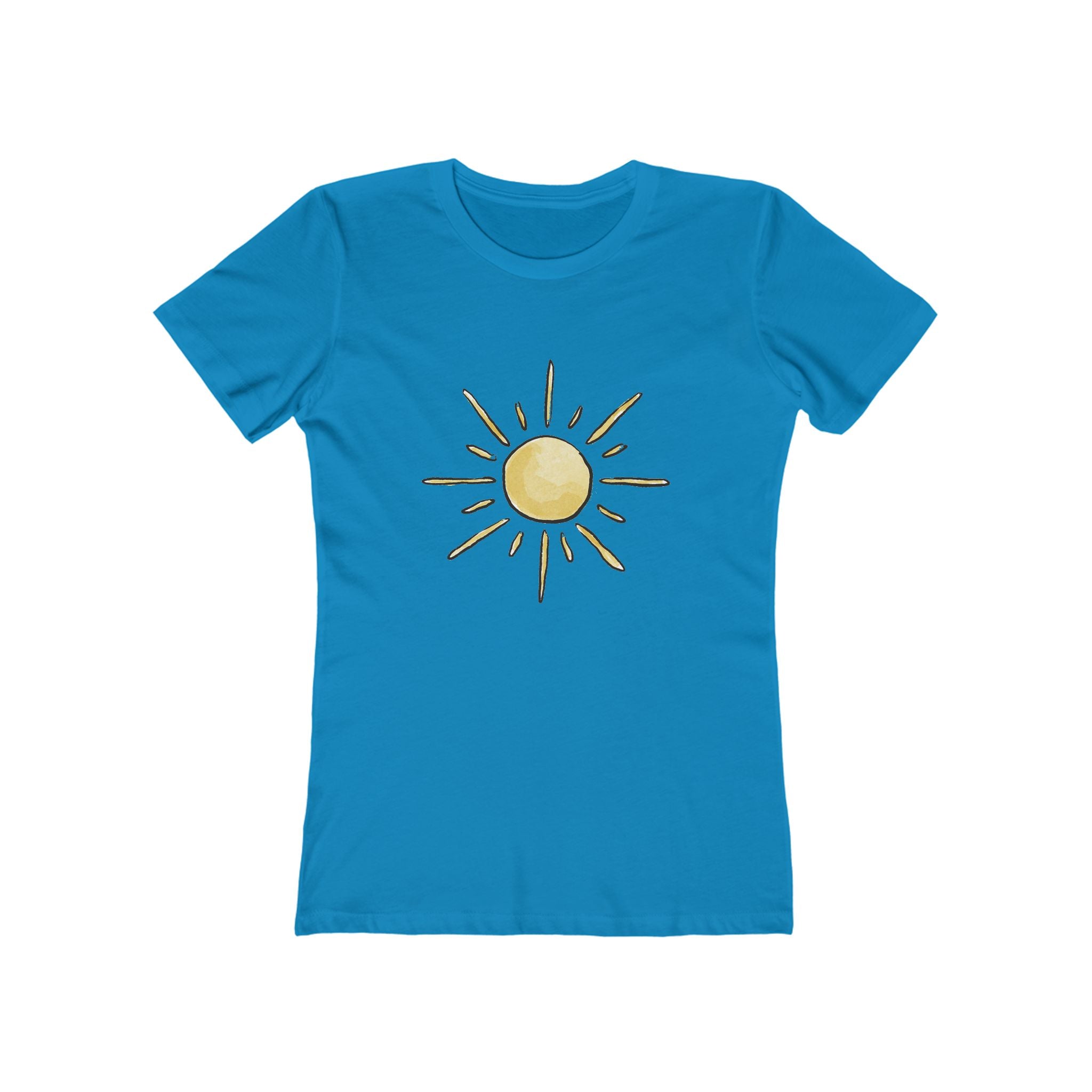 Sun Women's Tshirt, Cute Graphic Tee, Summer Vibes Shirt, Casual Top, Beach Apparel, Vacation Clothing
