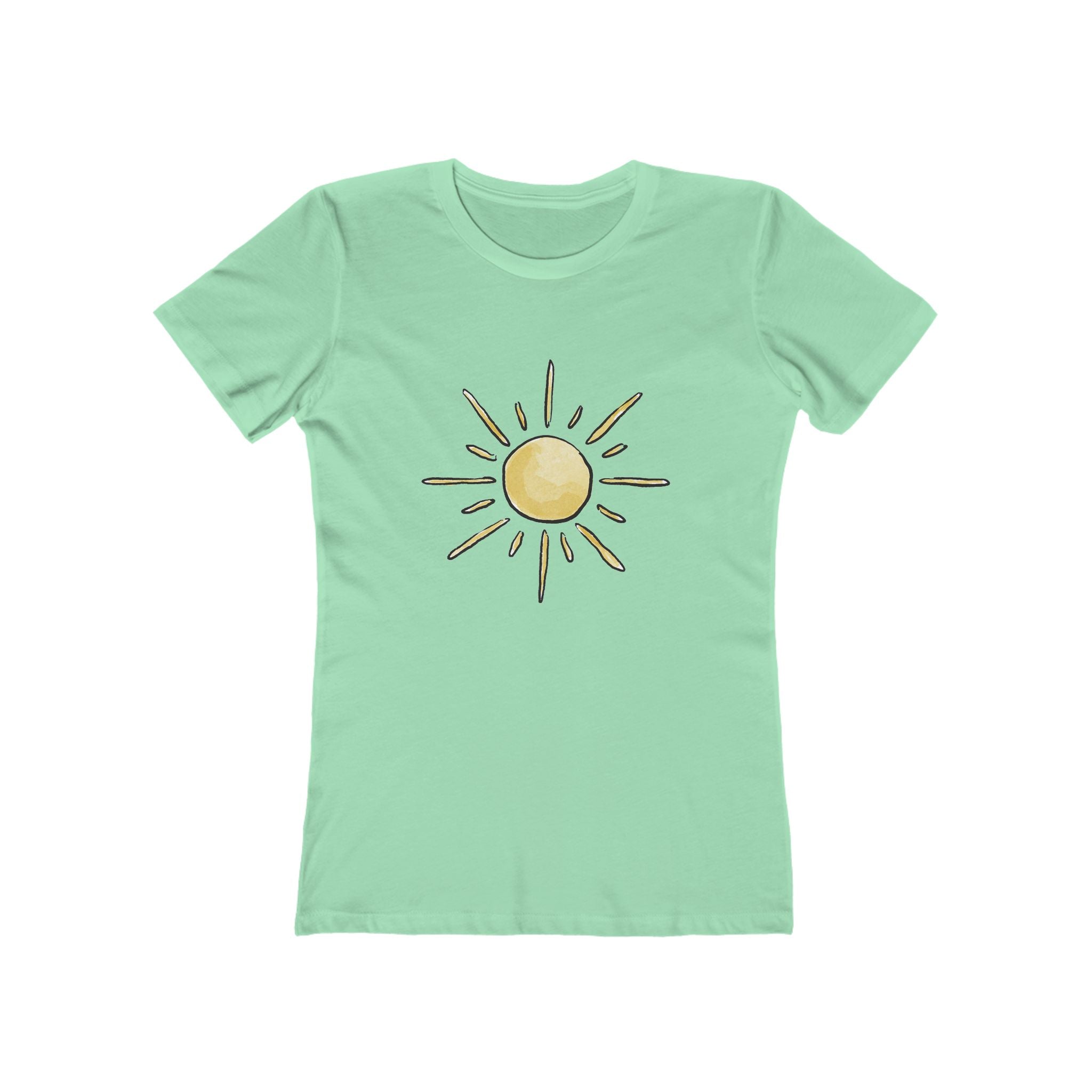 Sun Women's Tshirt, Cute Graphic Tee, Summer Vibes Shirt, Casual Top, Beach Apparel, Vacation Clothing