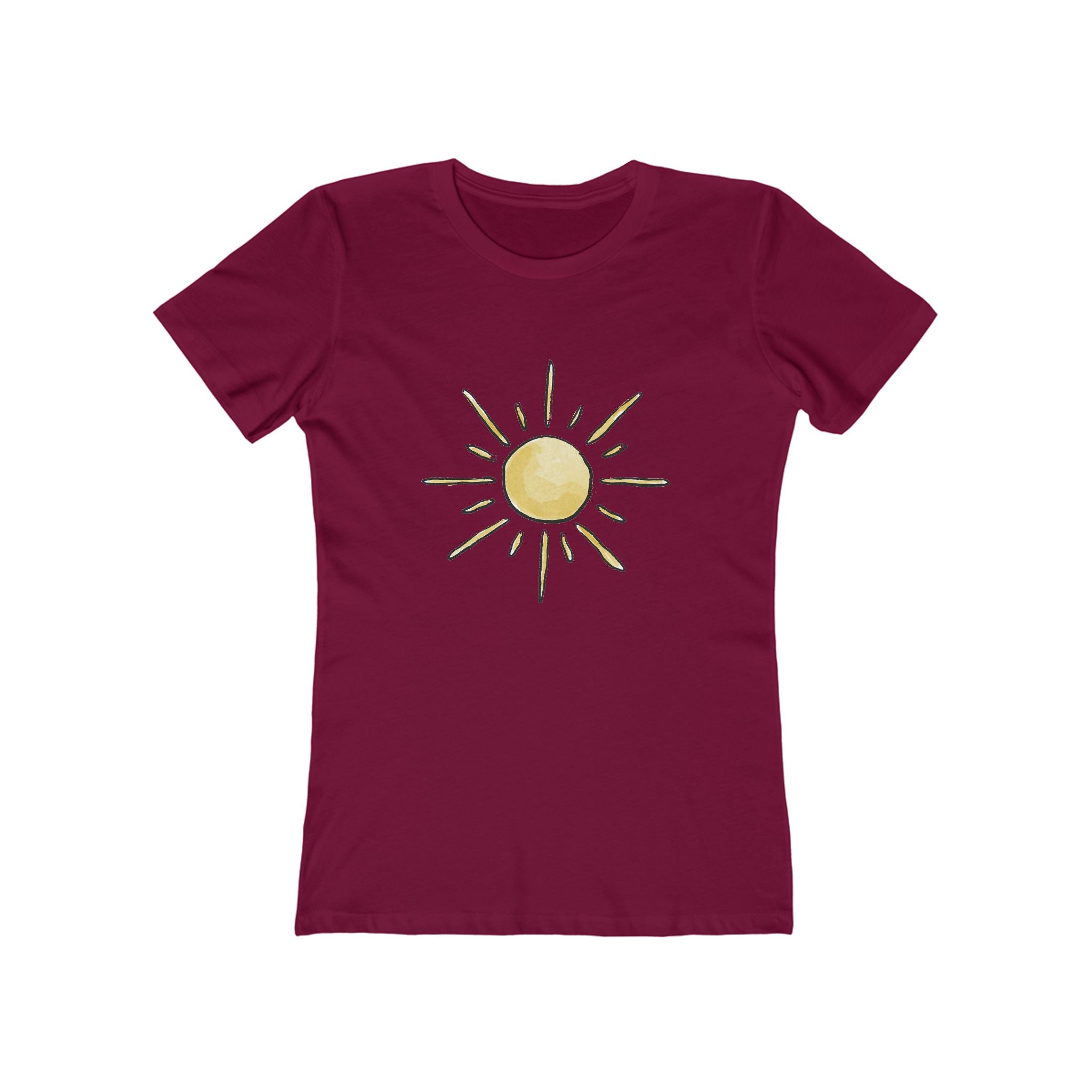 Sun Women's Tshirt, Cute Graphic Tee, Summer Vibes Shirt, Casual Top, Beach Apparel, Vacation Clothing