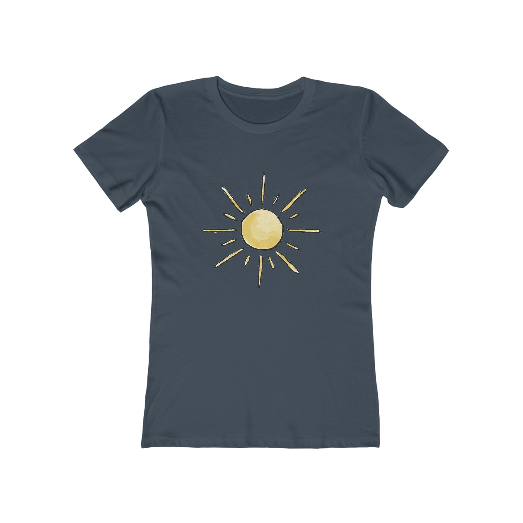 Sun Women's Tshirt, Cute Graphic Tee, Summer Vibes Shirt, Casual Top, Beach Apparel, Vacation Clothing