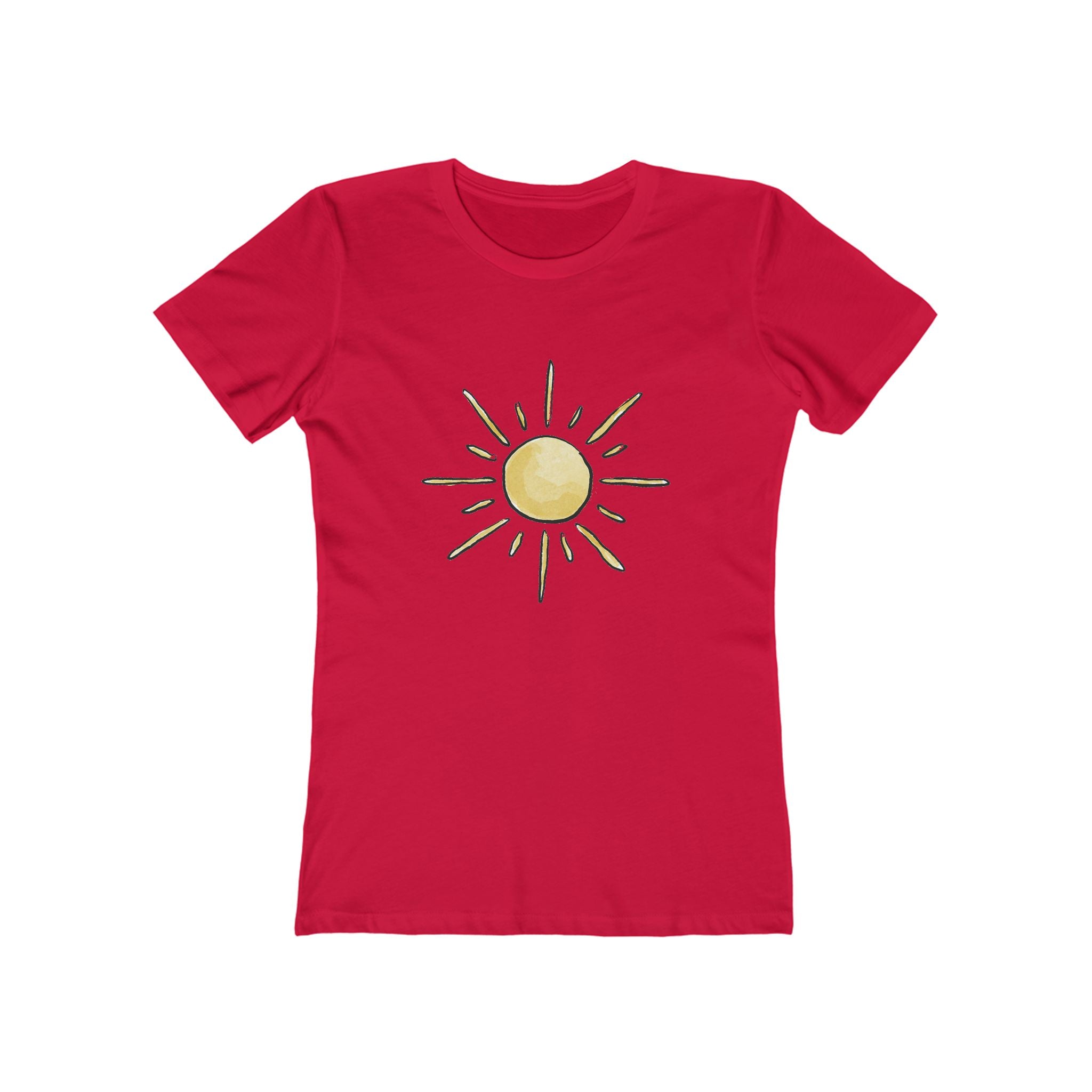 Sun Women's Tshirt, Cute Graphic Tee, Summer Vibes Shirt, Casual Top, Beach Apparel, Vacation Clothing