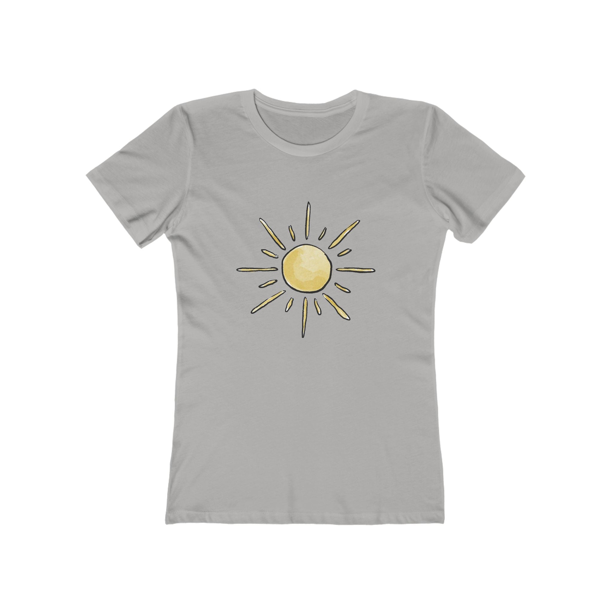 Sun Women's Tshirt, Cute Graphic Tee, Summer Vibes Shirt, Casual Top, Beach Apparel, Vacation Clothing