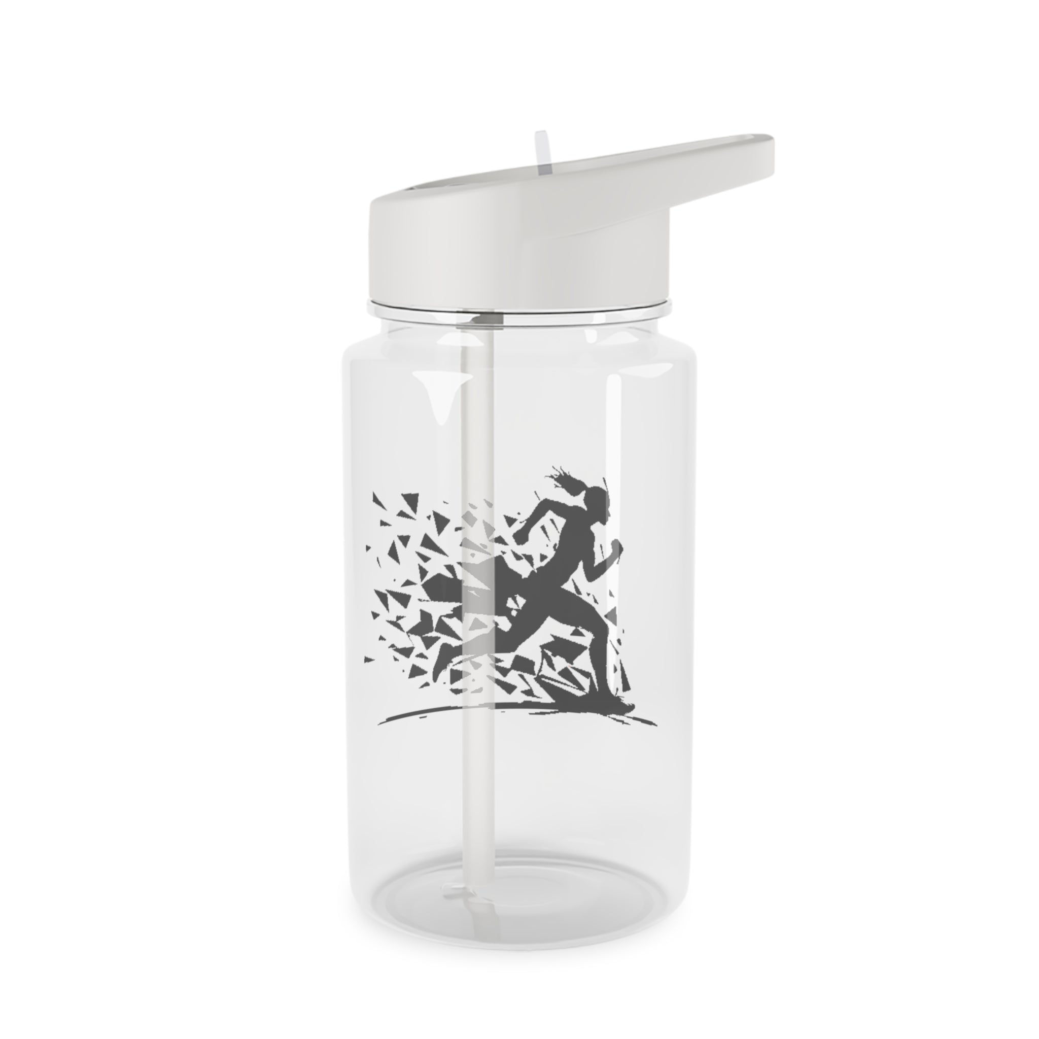 Running Woman Tritan Water Bottle