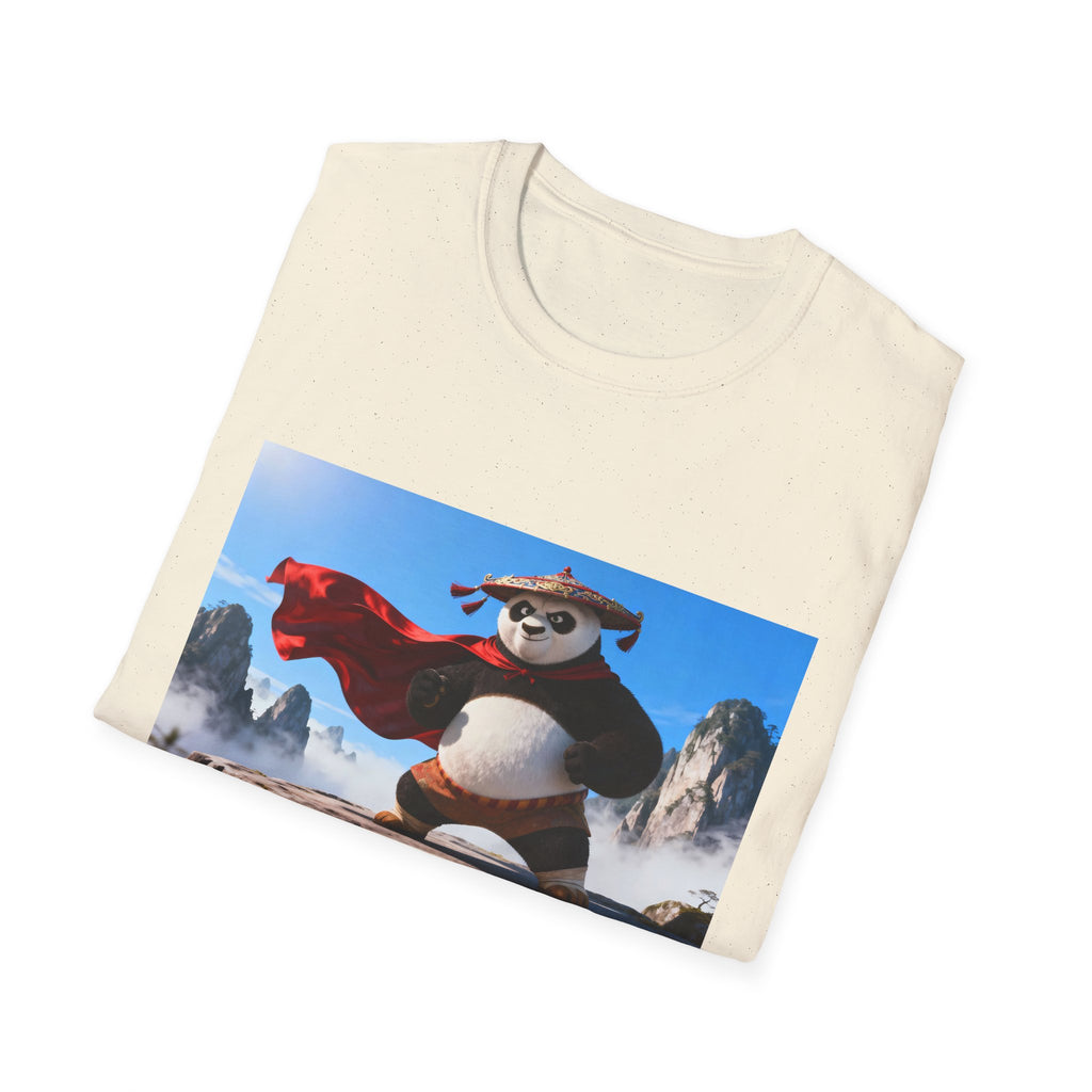 Kung Fu Panda Unisex Softstyle T-Shirt, DreamWorks Animation Youth Competitor Tee, Graphic Tee, Movie Fan Gift, Cult Classic Shirt, Comfy