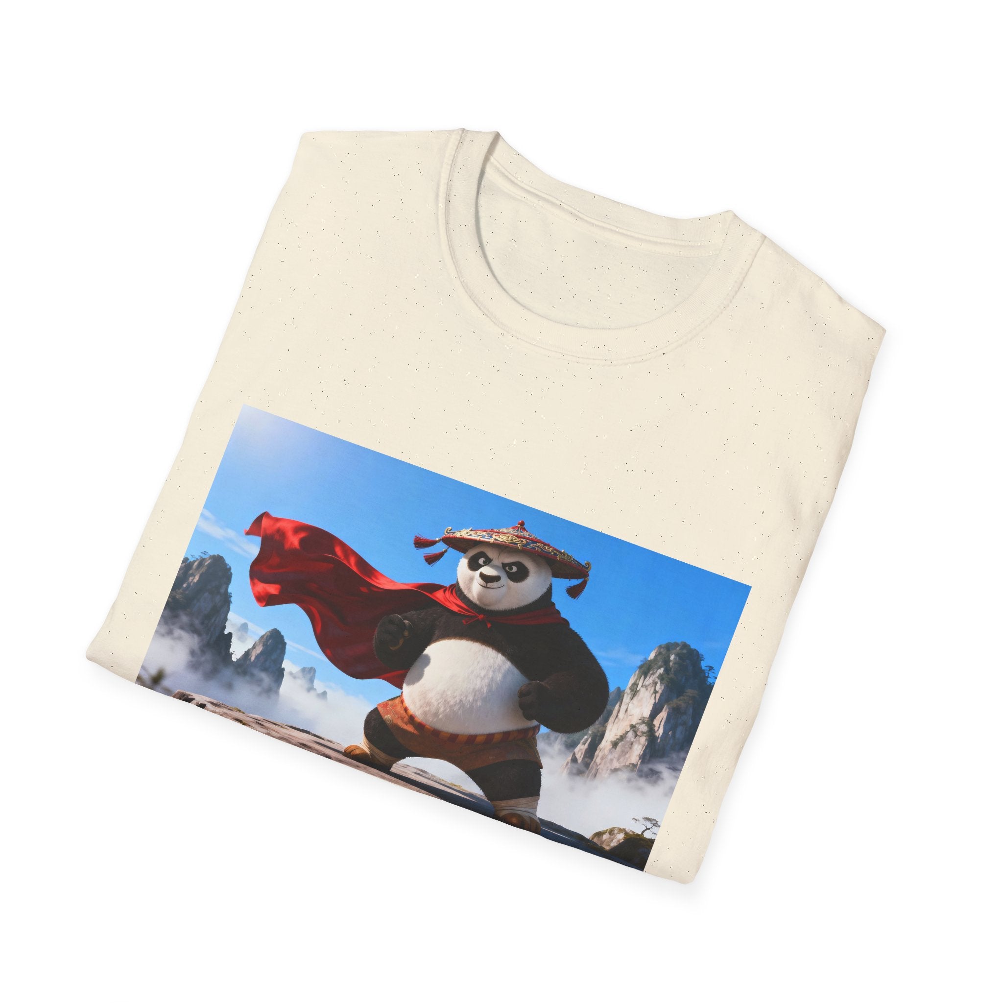 Kung Fu Panda Unisex Softstyle T-Shirt, DreamWorks Animation Youth Competitor Tee, Graphic Tee, Movie Fan Gift, Cult Classic Shirt, Comfy