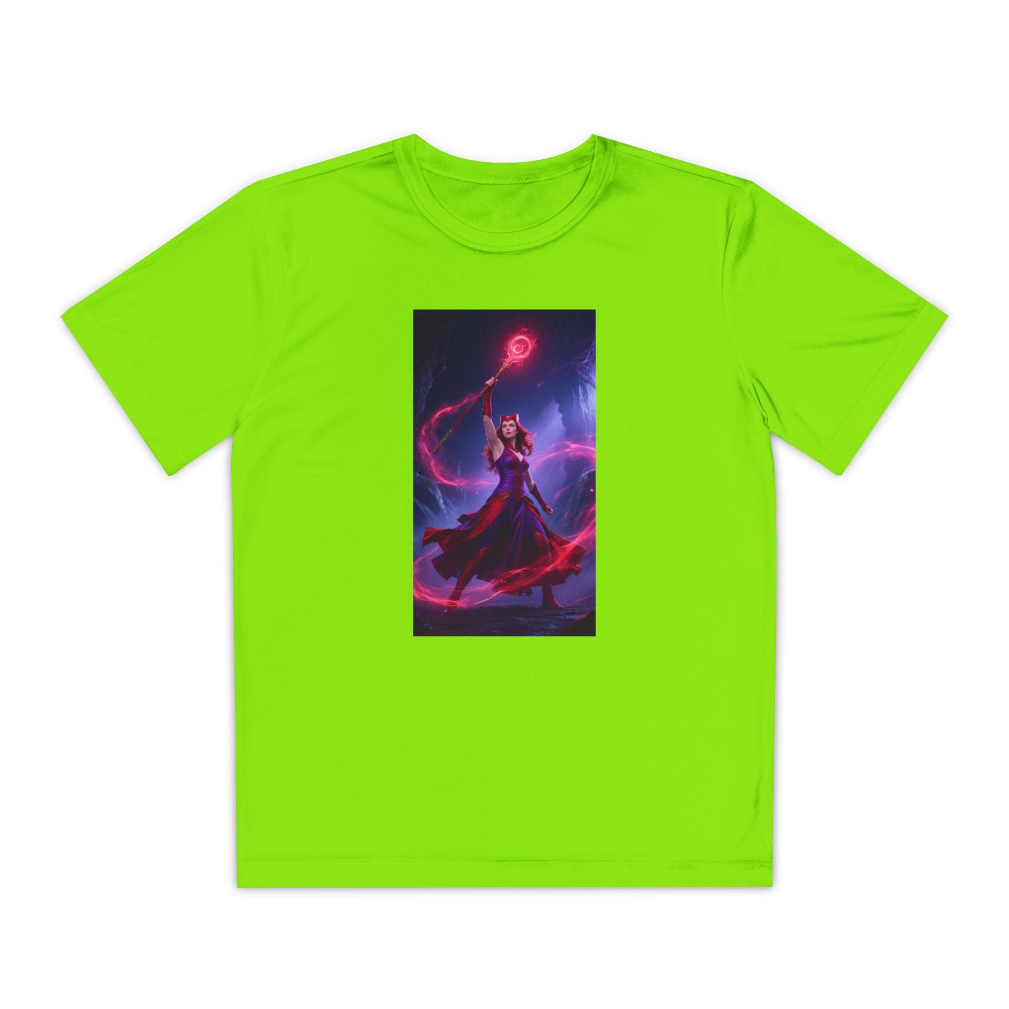 Superhero Youth T-Shirt Sports Graphic Tee, Cool Athletic Shirt for Kids