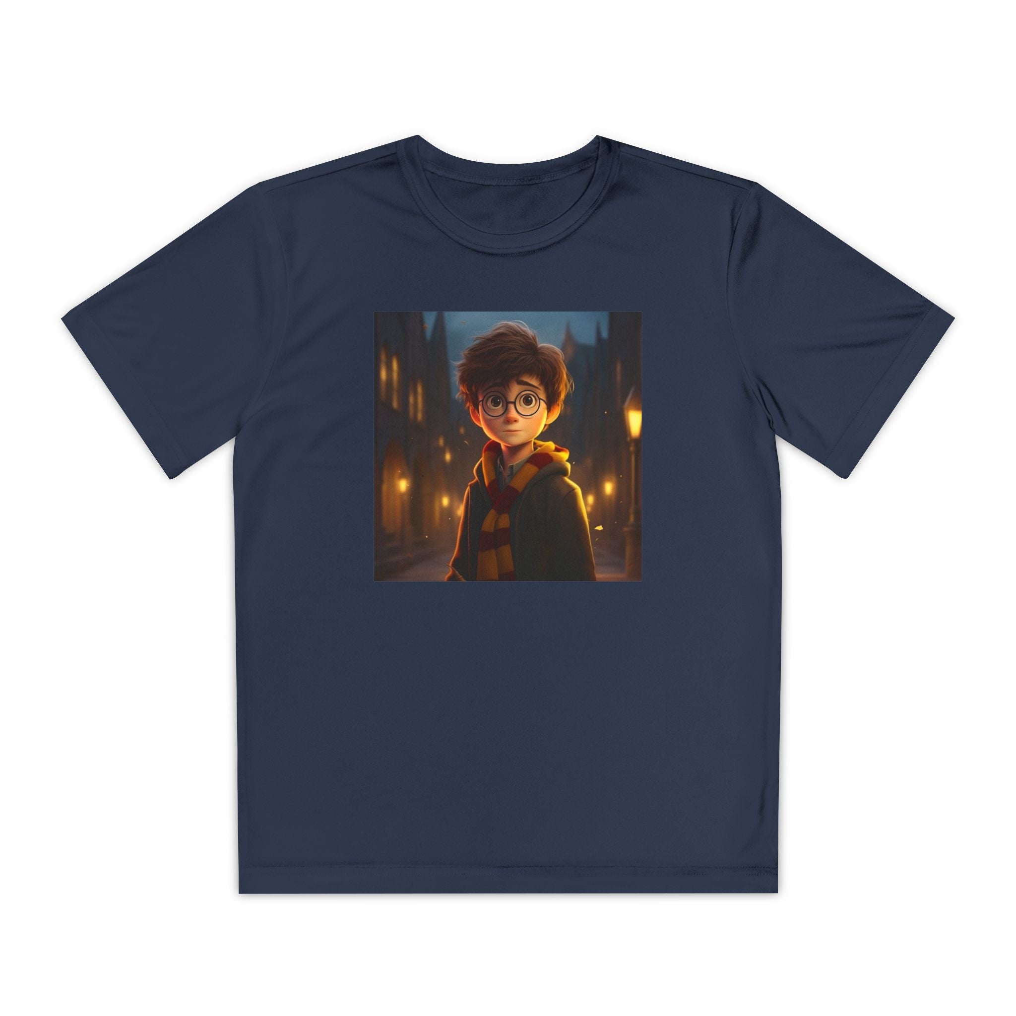 Youth Competitor Tee - Harry Potter, Wizard School Shirt, Magical Kids Top, Hogwarts Fan Gift, Sorcerer's Stone T-Shirt