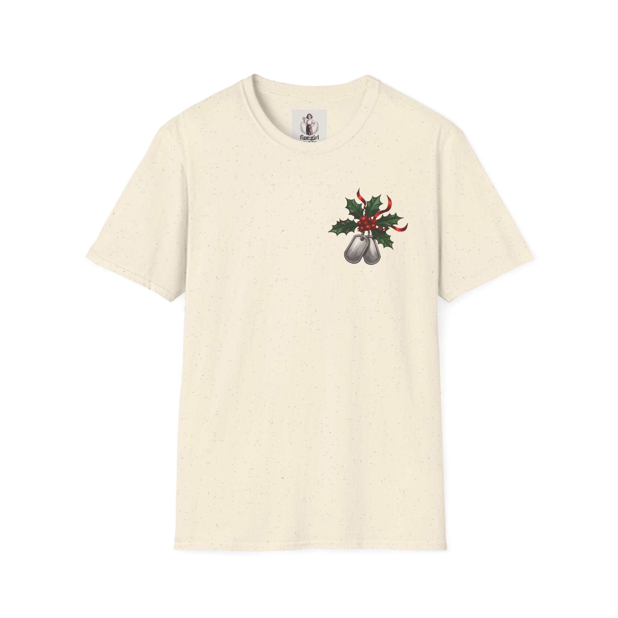 Yule Guard Patriotic Christmas Holiday ~ Unisex Softstyle T-Shirt