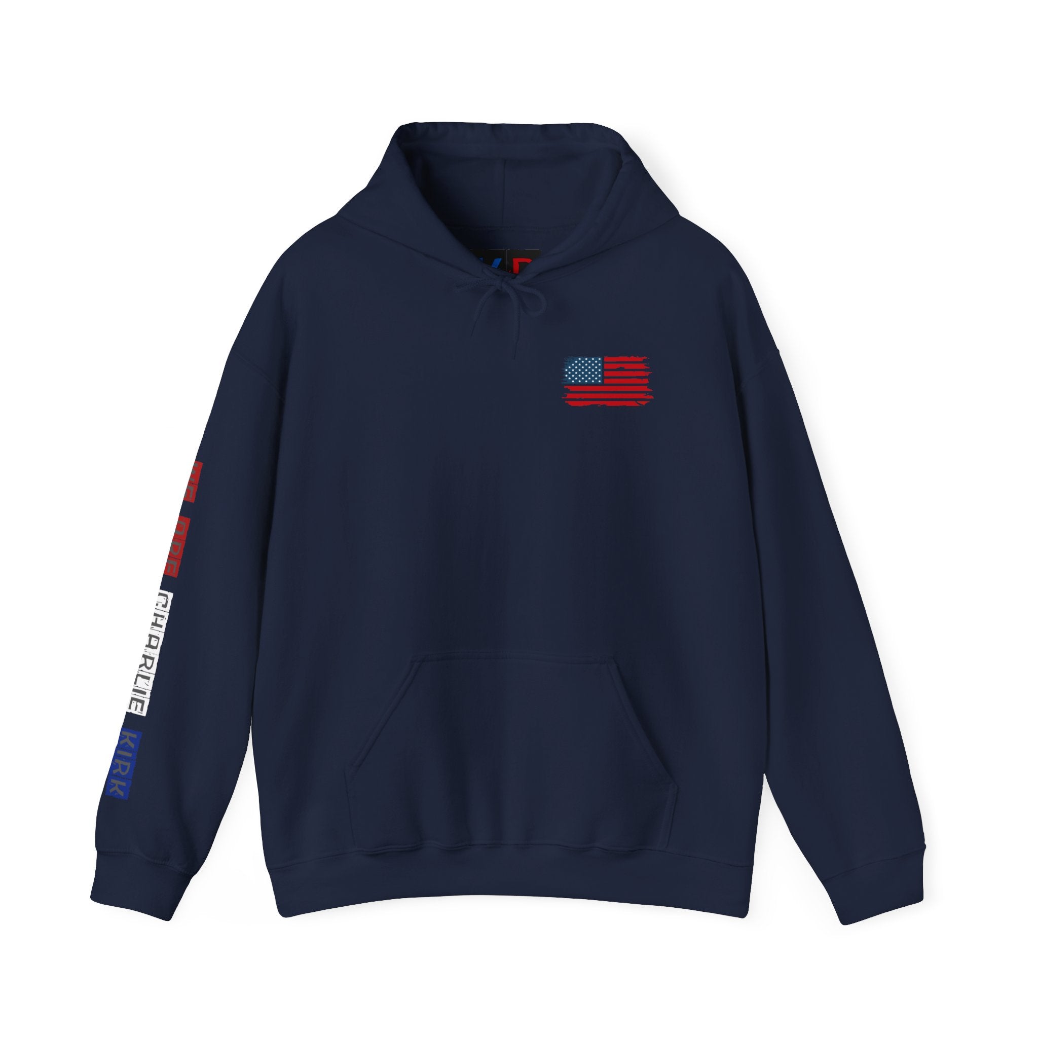 Charlie kirk Patriotic Hoodie Rebel Spirit Unisex Hoodie
