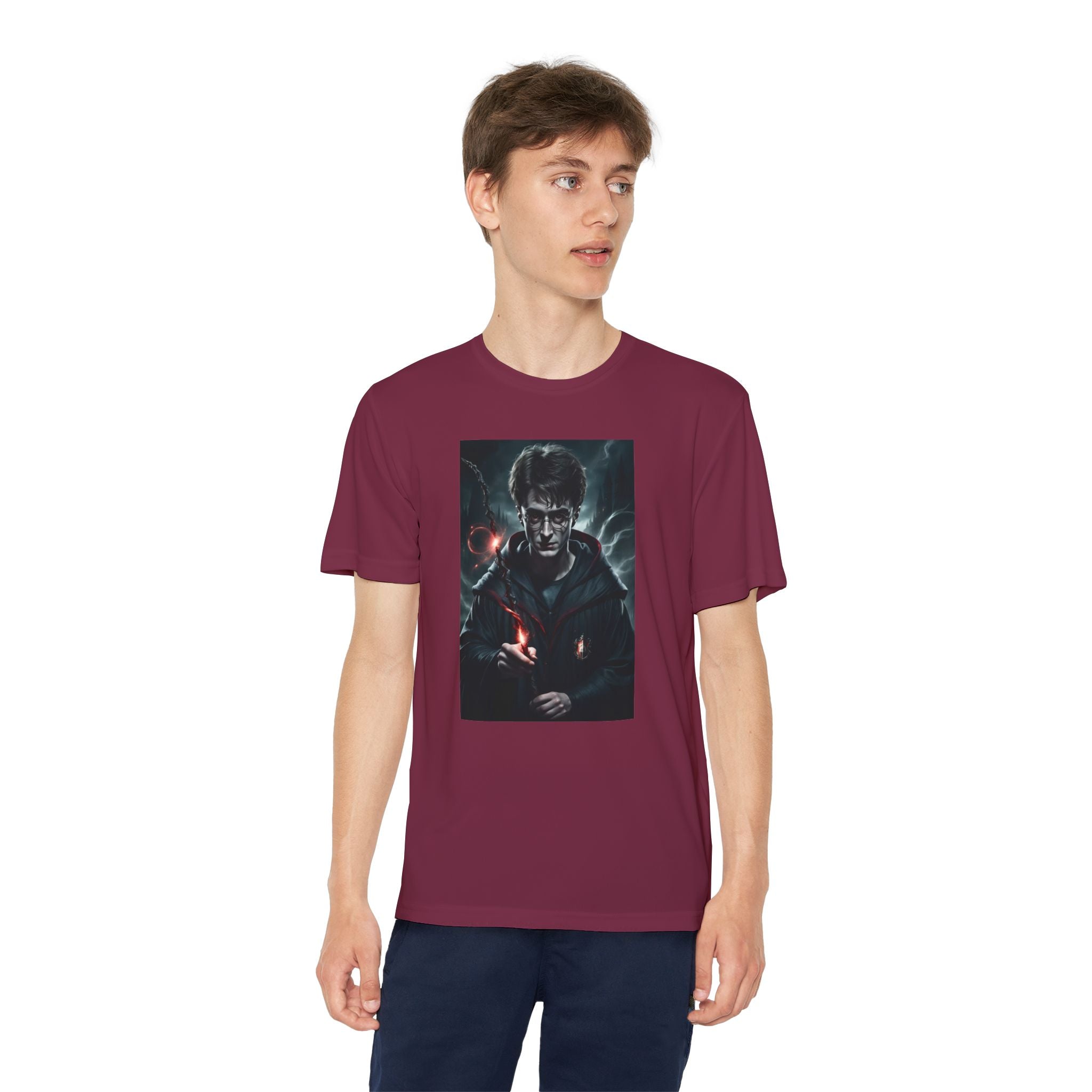 Youth Competitor Tee - Harry Potter, Wizard School Shirt, Magical Kids Top, Hogwarts Fan Gift, Sorcerer's Stone T-Shirt