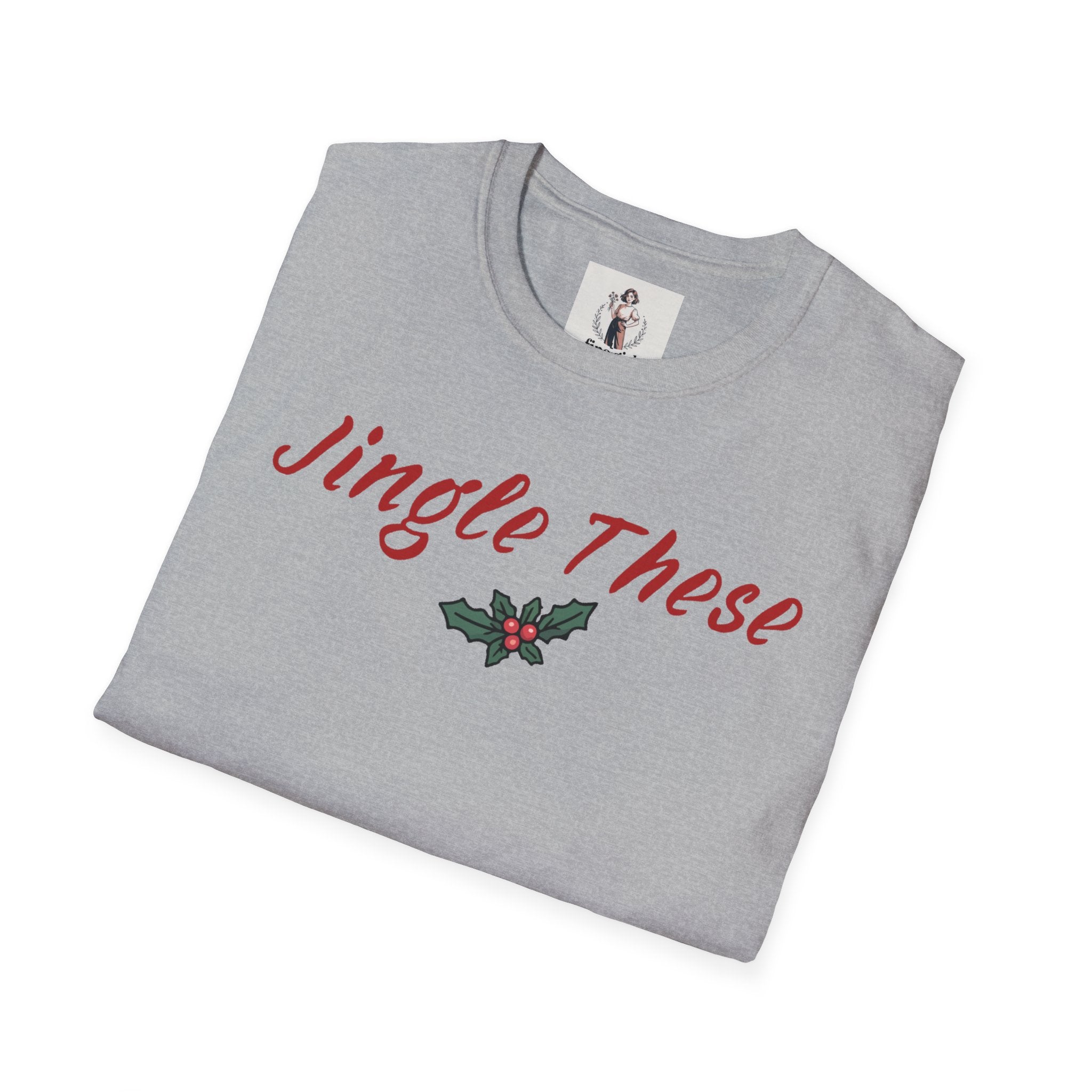 Jingle These Hand Grenades Christmas T-Shirt ~ Unisex Softstyle T-Shirt