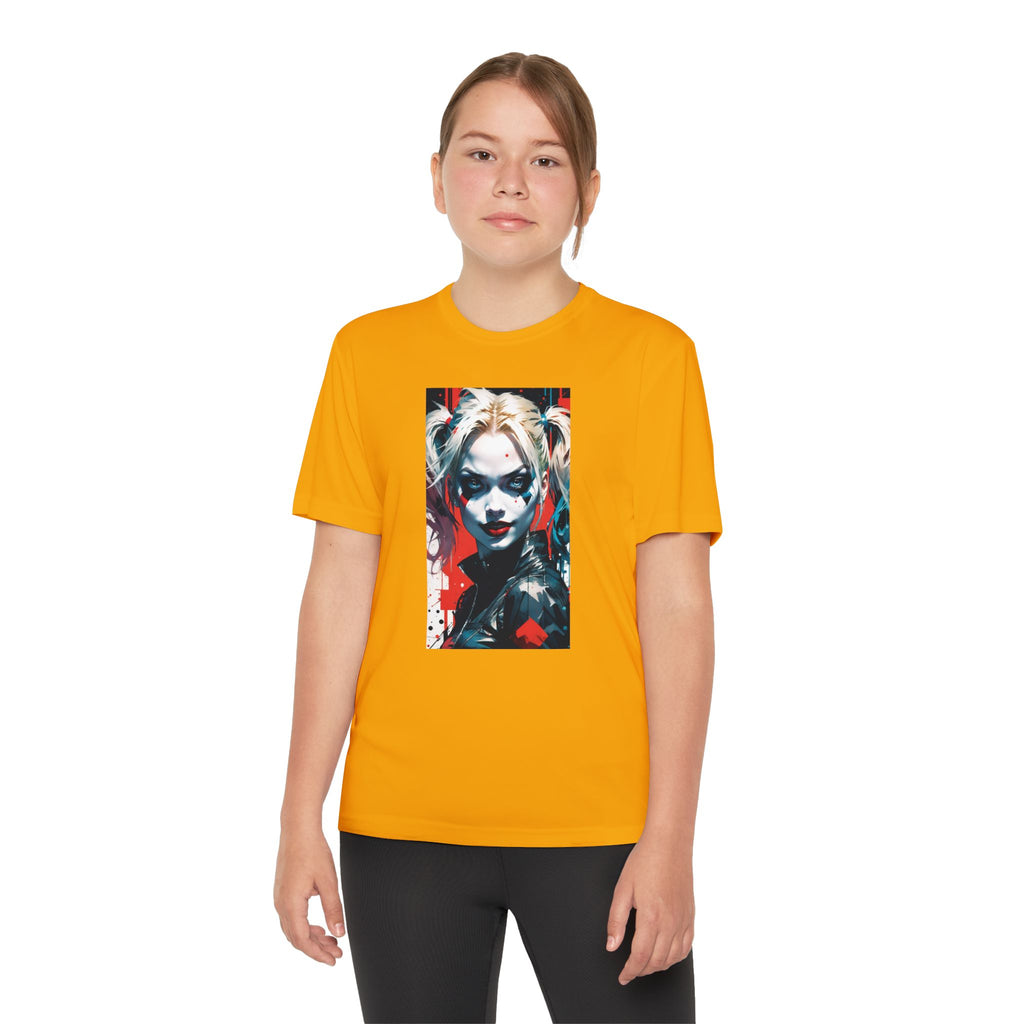 Superhero Youth T-Shirt Sports Graphic Tee, Cool Athletic Shirt for Kids
