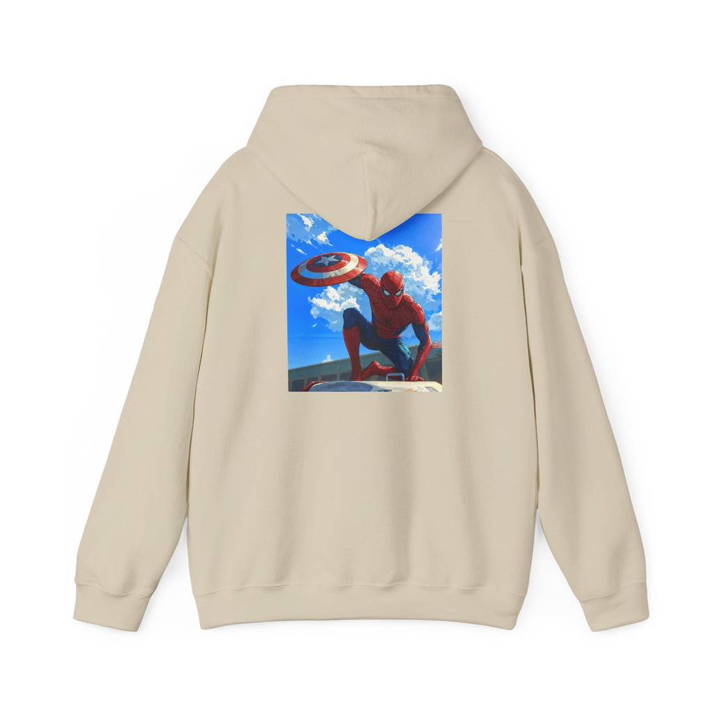 Hooded Sweatshirt - Spiderman Design
