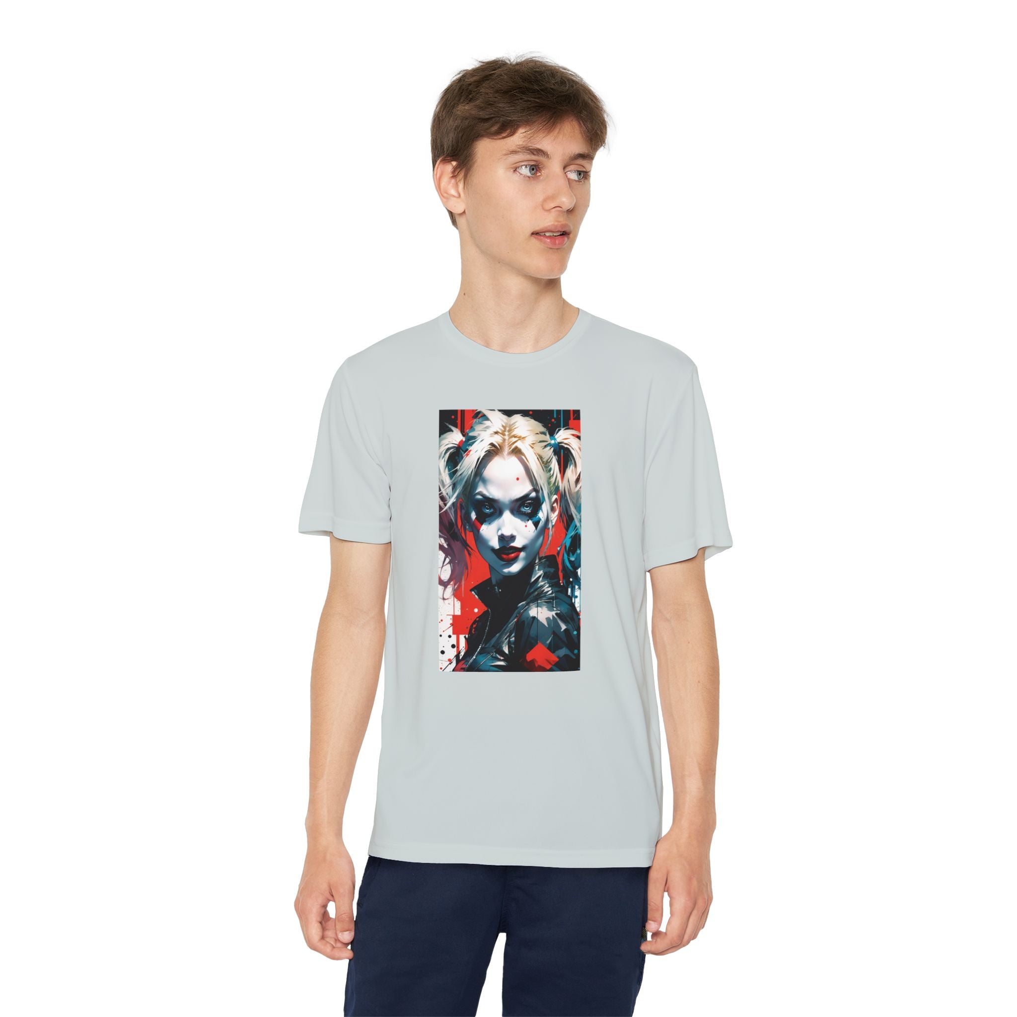 Superhero Youth T-Shirt Sports Graphic Tee, Cool Athletic Shirt for Kids