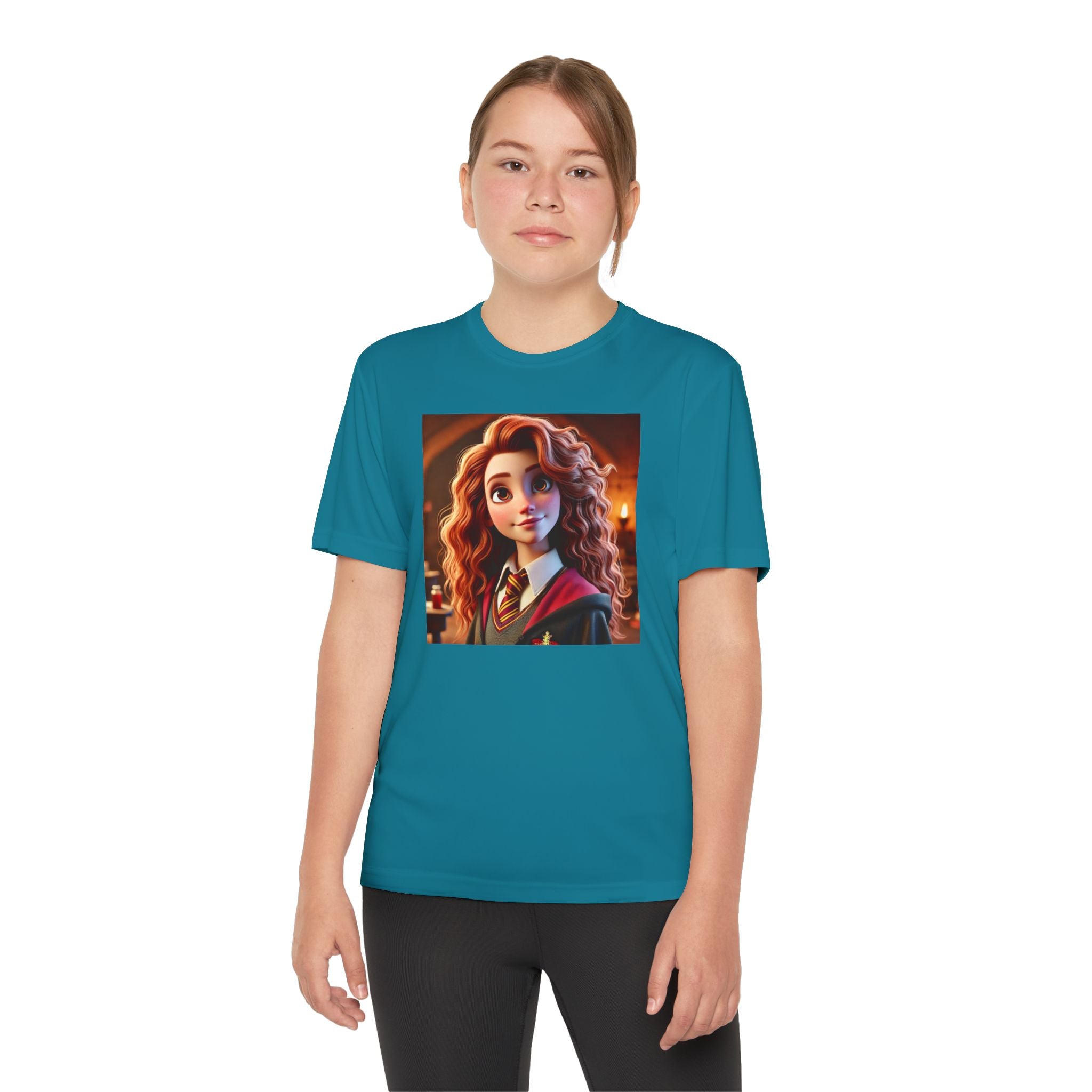 Youth Competitor Tee - Harry Potter, Wizard School Shirt, Magical Kids Top, Hogwarts Fan Gift, Sorcerer's Stone T-Shirt
